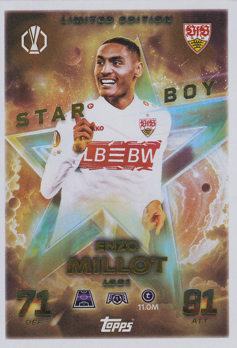 LE21. ENZO MILLOT - VFB STUTTGART - LIMITED EDITION