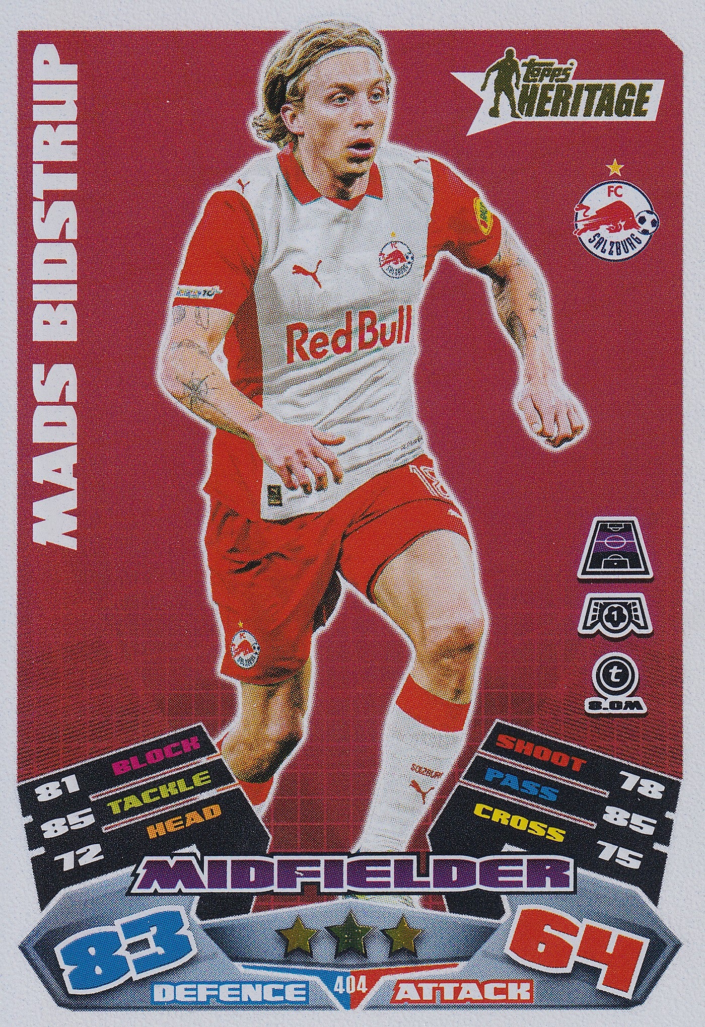404. MADS BIDSTRUP - FC SALZBURG - HERITAGE