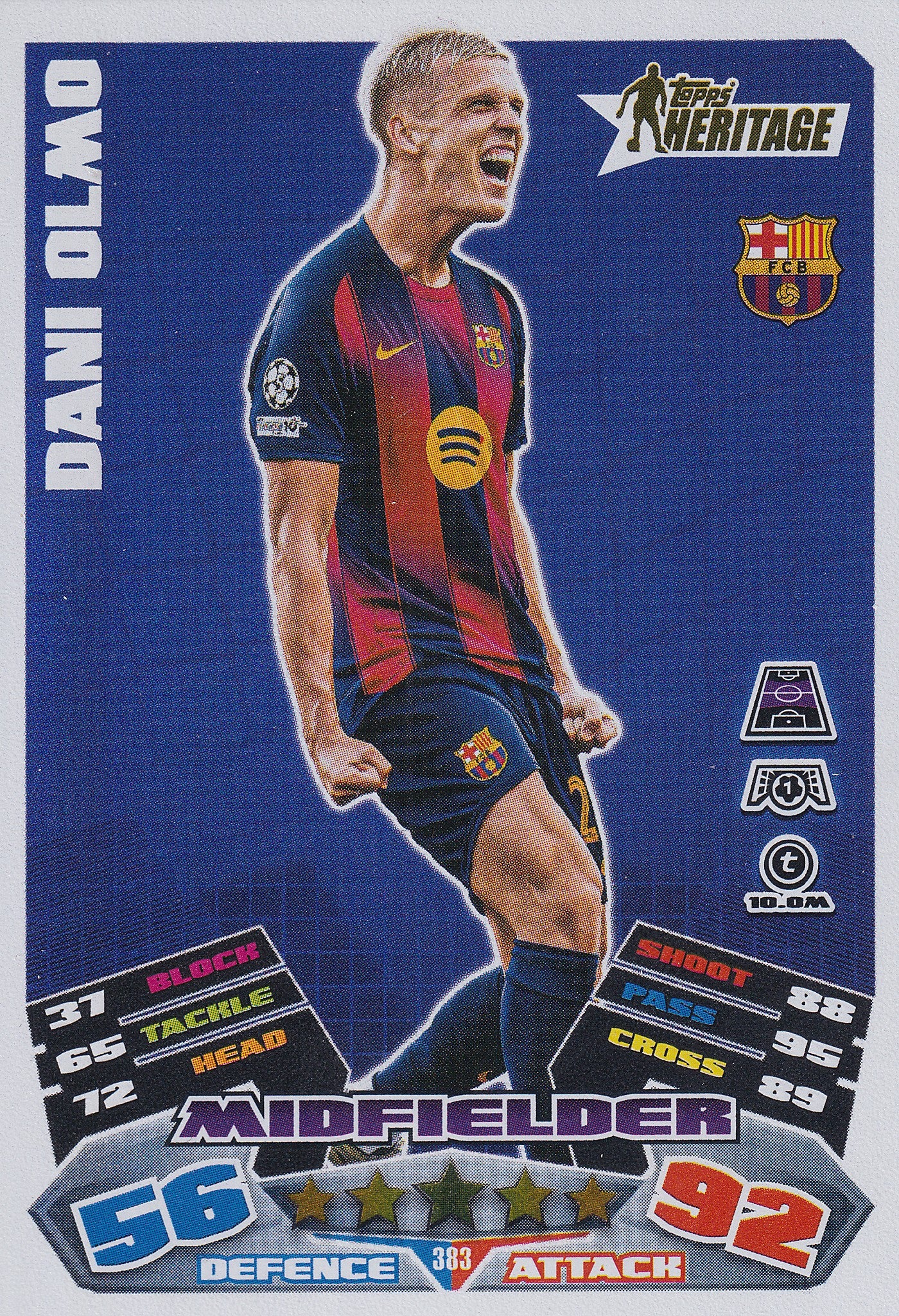 383. DANI OLMO - FC BARCELONA - HERITAGE