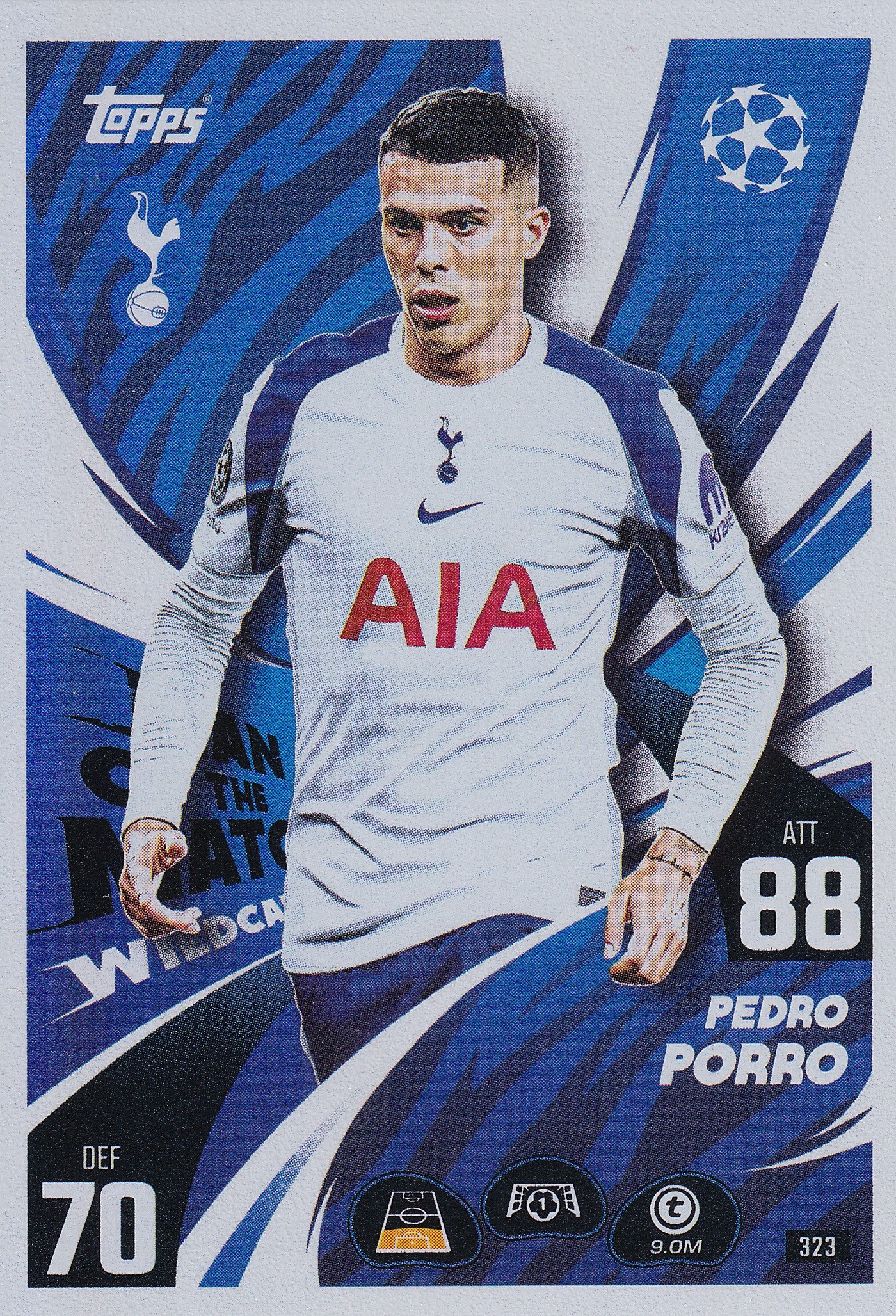 323. PEDRO PORRO - TOTTENHAM HOTSPUR - MAN OF THE MATCH WILDCARD