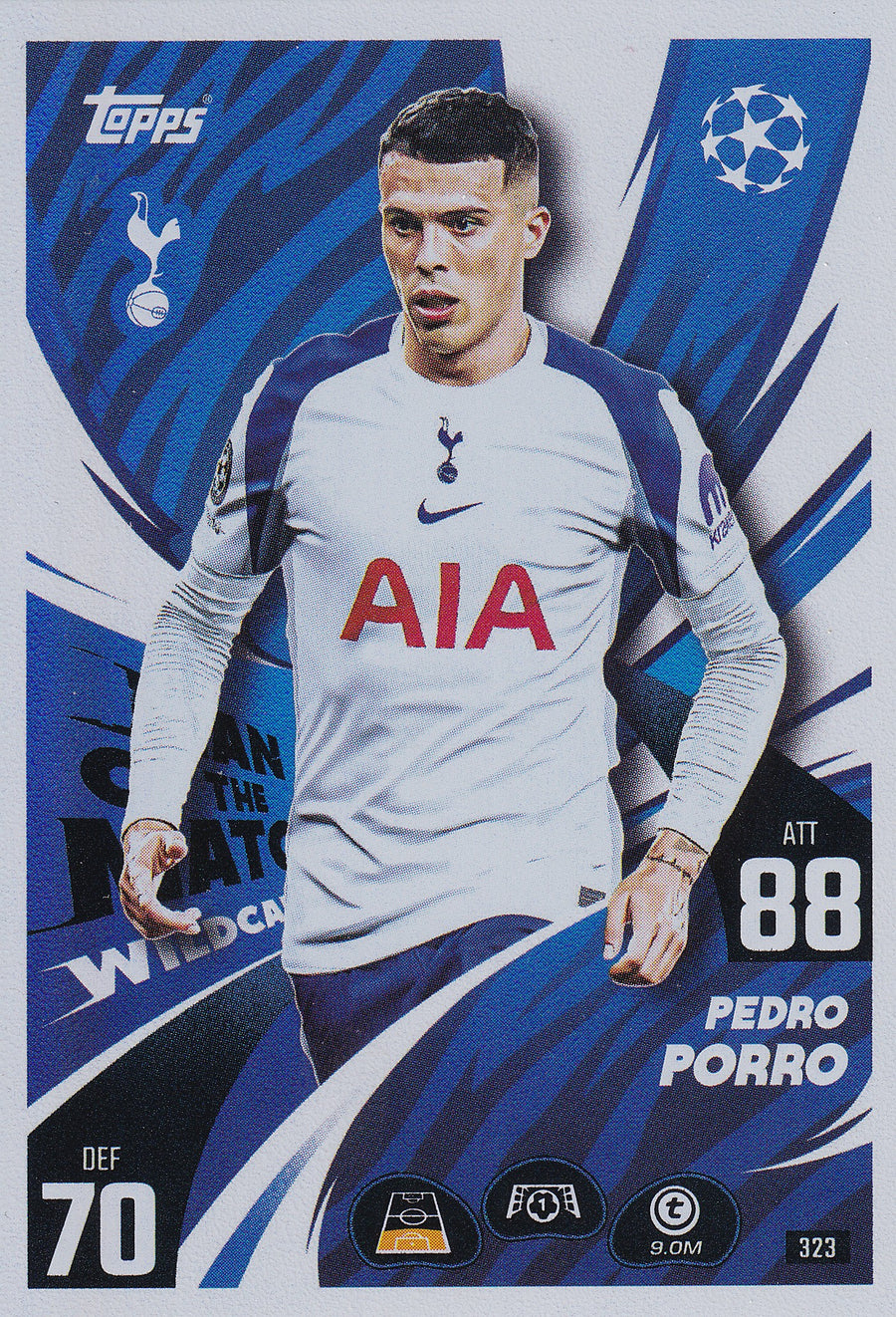 323. PEDRO PORRO - TOTTENHAM HOTSPUR - MAN OF THE MATCH WILDCARD