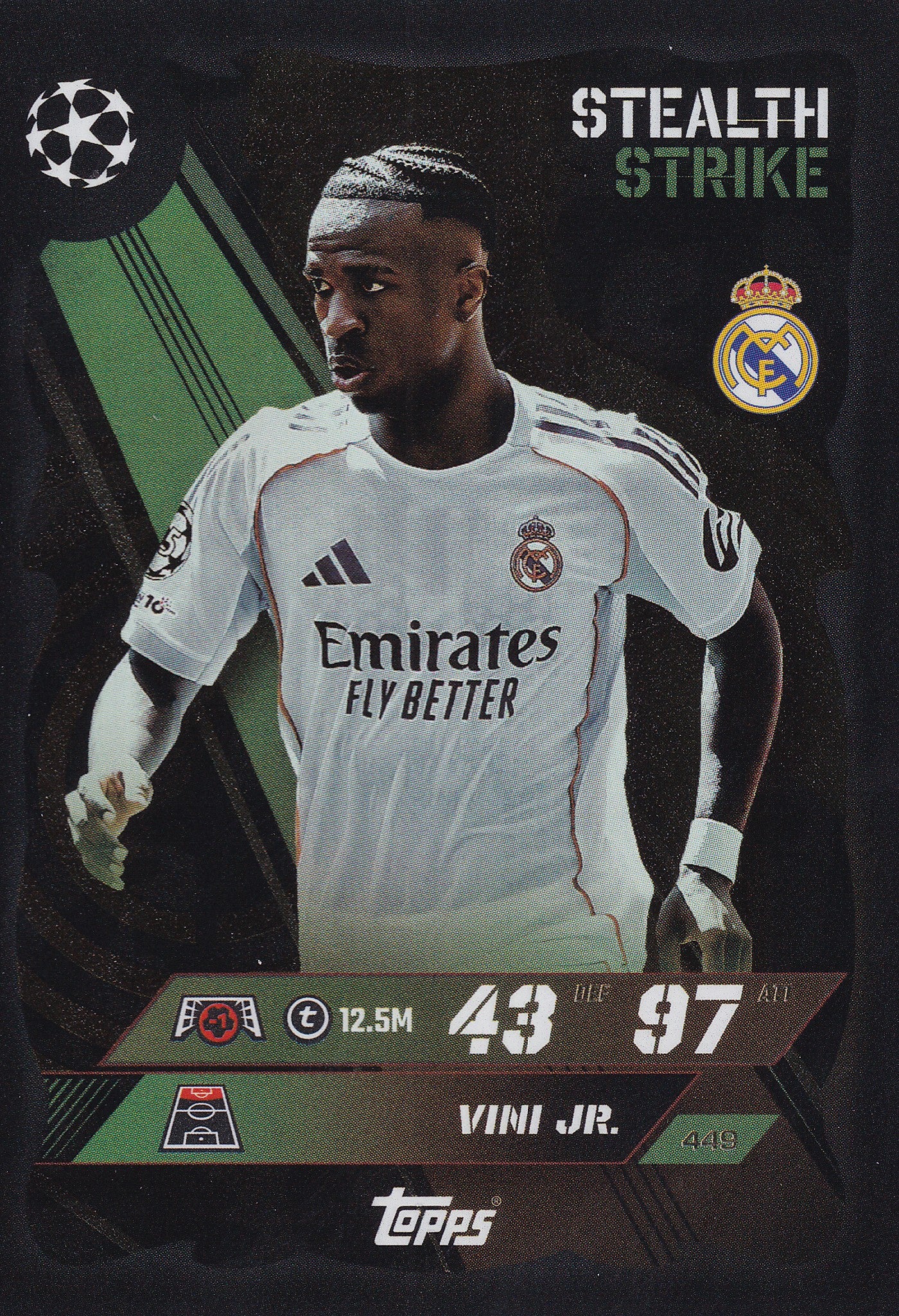 449. VINI JR. - REAL MADRID C.F. - STEALTH STRIKE