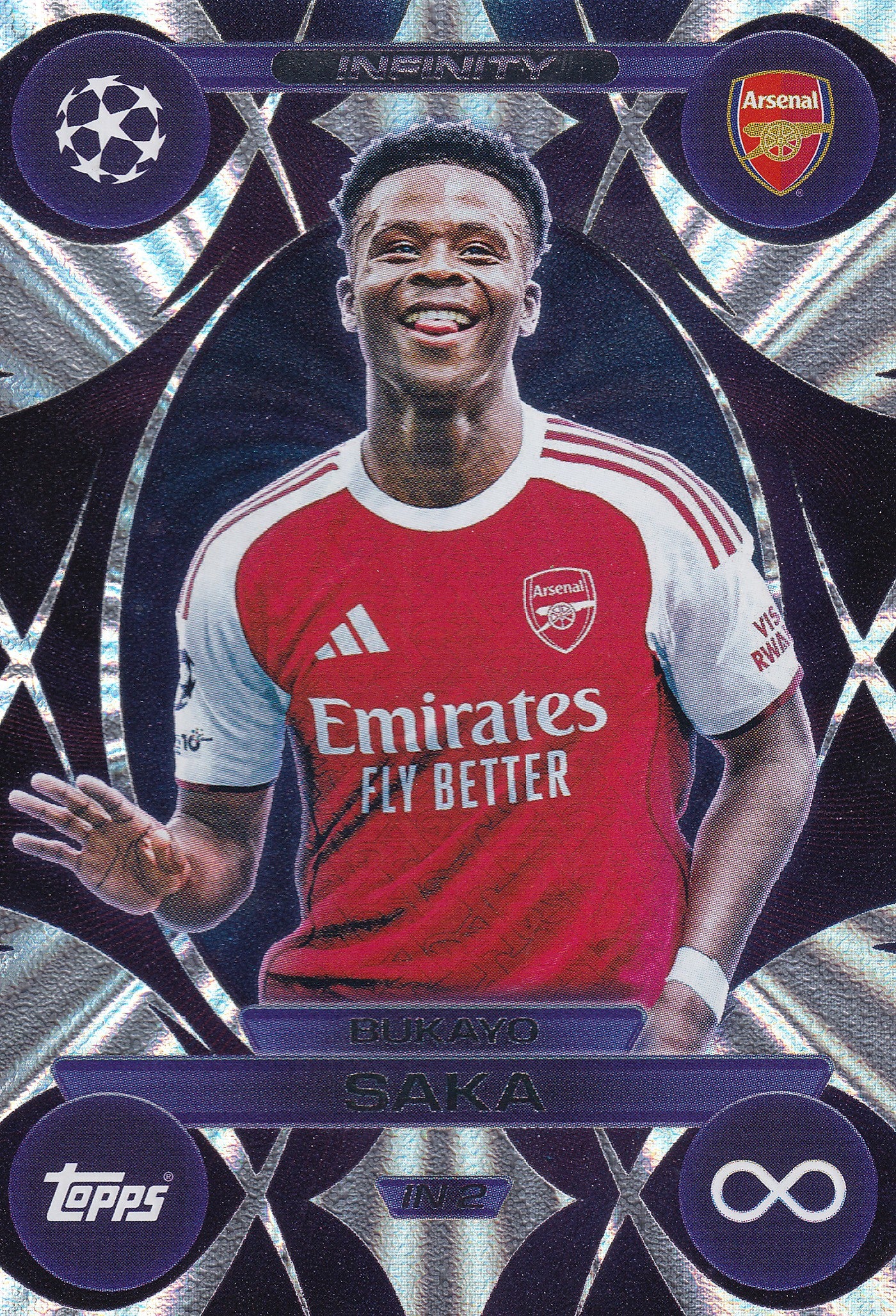 IN2. BUKAYO SAKA - ARSENAL - INFINITY