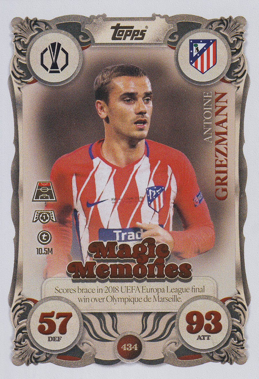 434. ANTOINE GRIEZMANN - ATLETICO DE MADRID - MAGIC MEMORIES