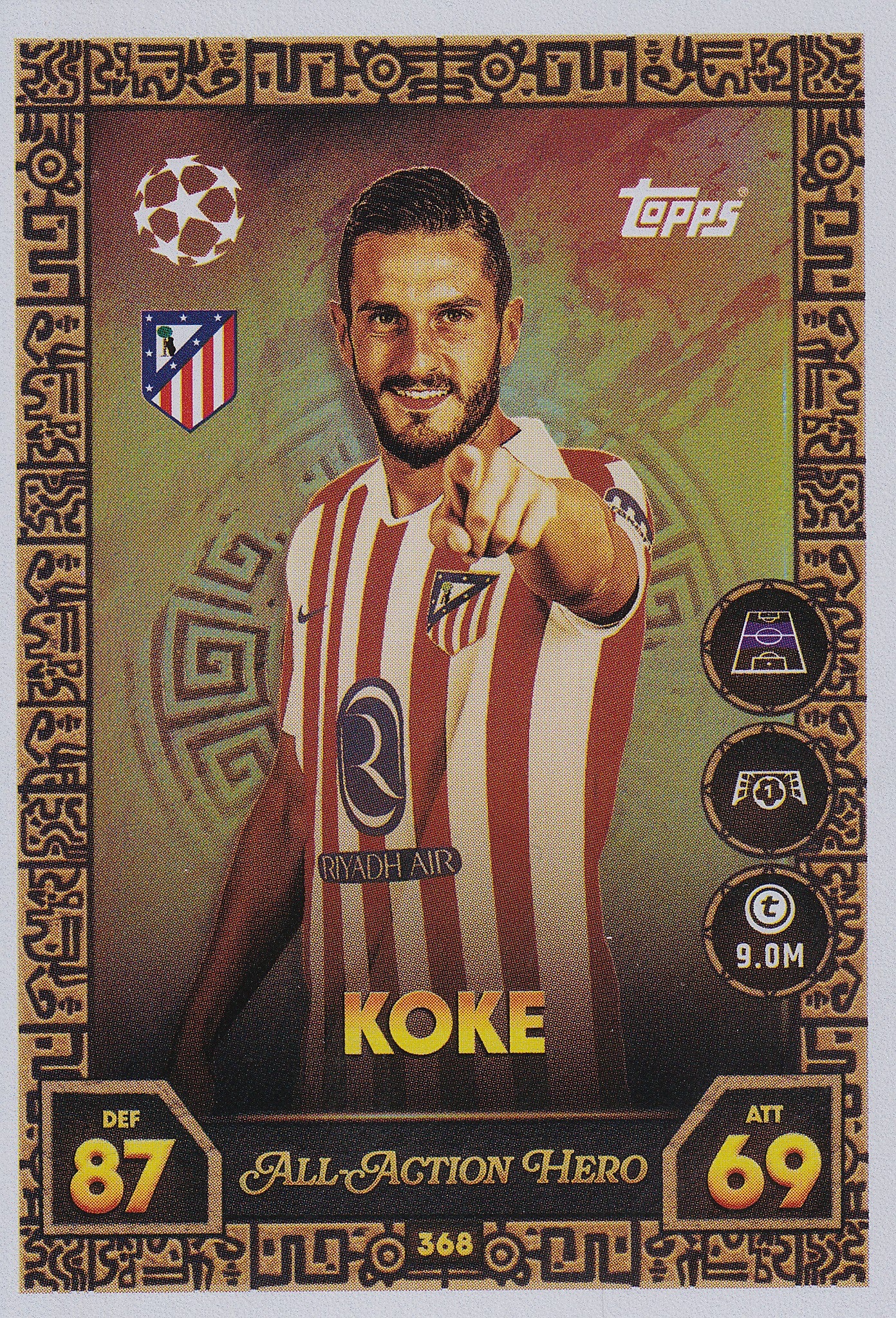 368. KOKE - ATLETICO DE MADRID - ALL ACTION HERO