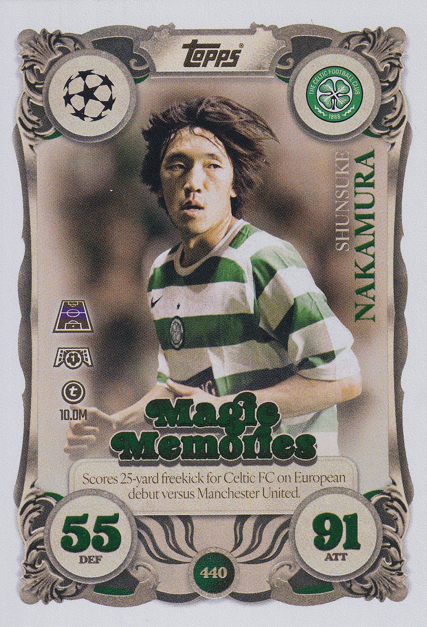 440. SHUNSUKE NAKAMURA - CELTIC - MAGIC MEMORIES