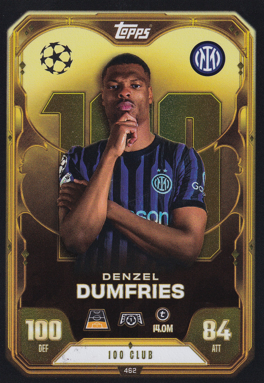 462. DENZEL DUMFRIES - FC INTERNAZIONALE MILANO - 100 CLUB