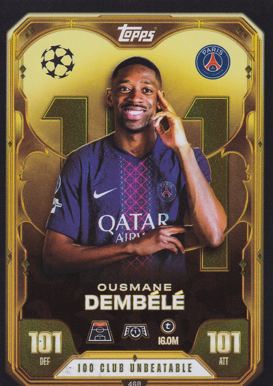 468. OUSMANE DEMBELE - PARIS SAINT-GERMAIN - 100 CLUB