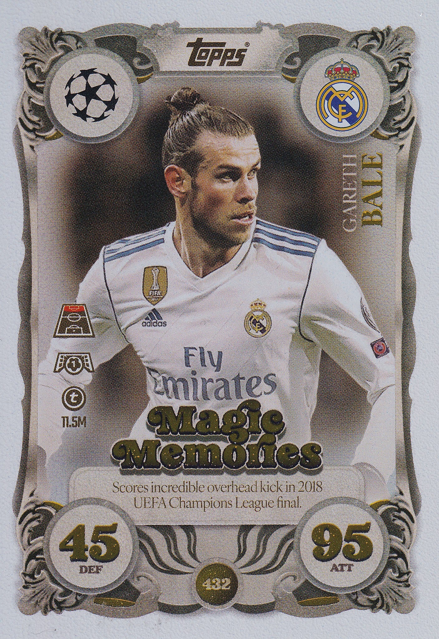 432. GARETH BALE - REAL MADRID C.F. - MAGIC MEMORIES