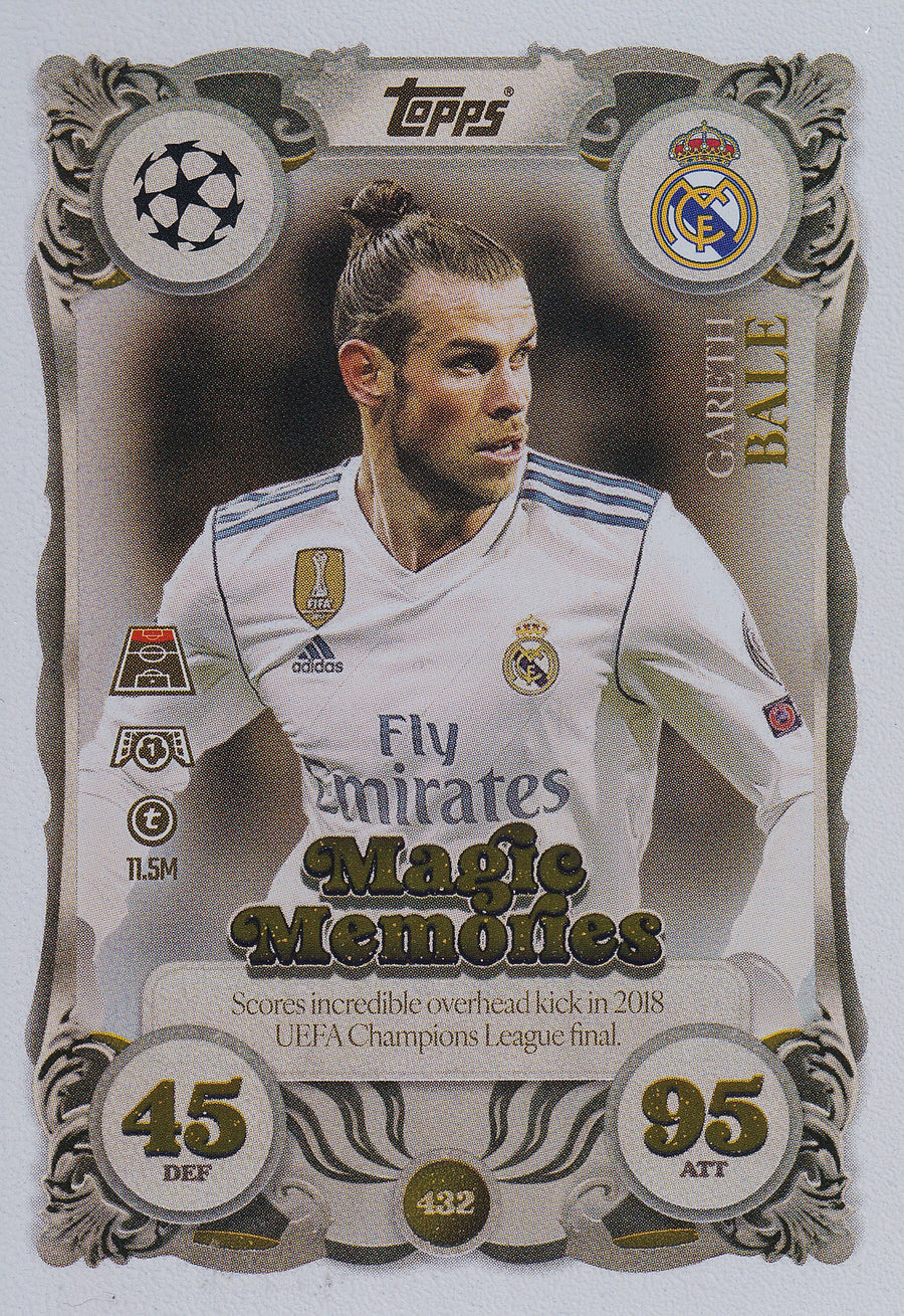 432. GARETH BALE - REAL MADRID C.F. - MAGIC MEMORIES