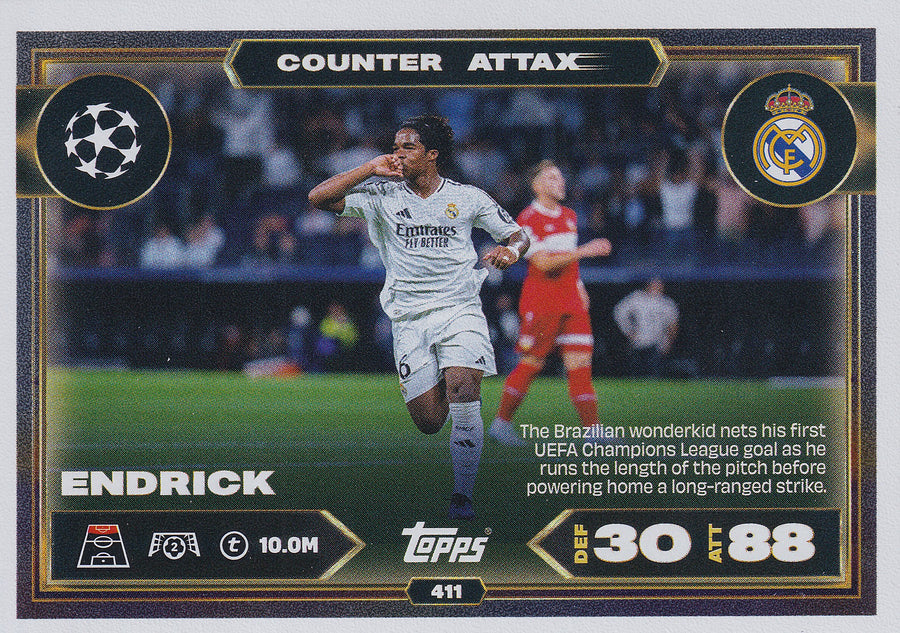 411. ENDRICK - REAL MADRID C.F. - COUNTER ATTAX