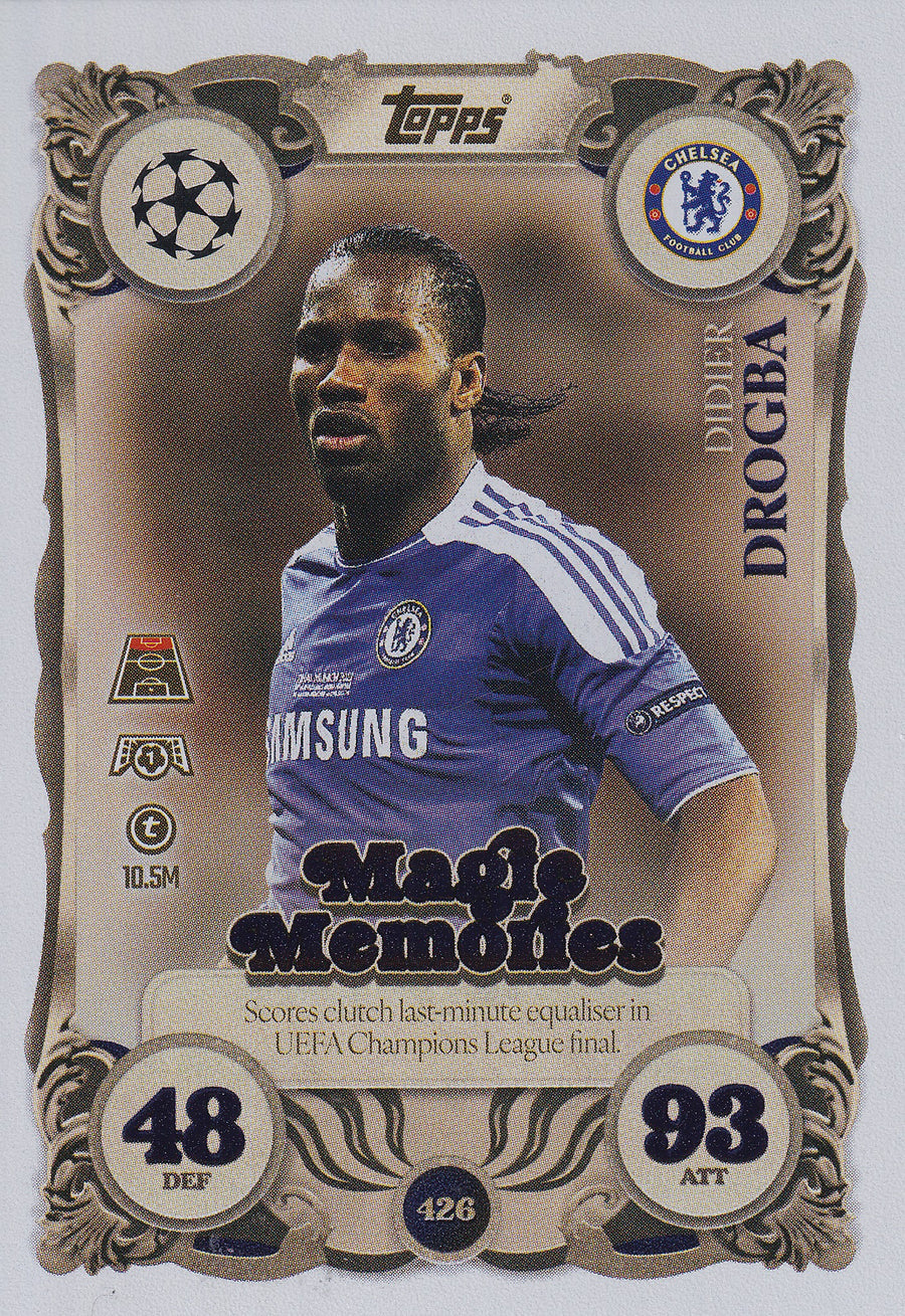 426. DIDIER DROGBA - CHELSEA - MAGIC MEMORIES