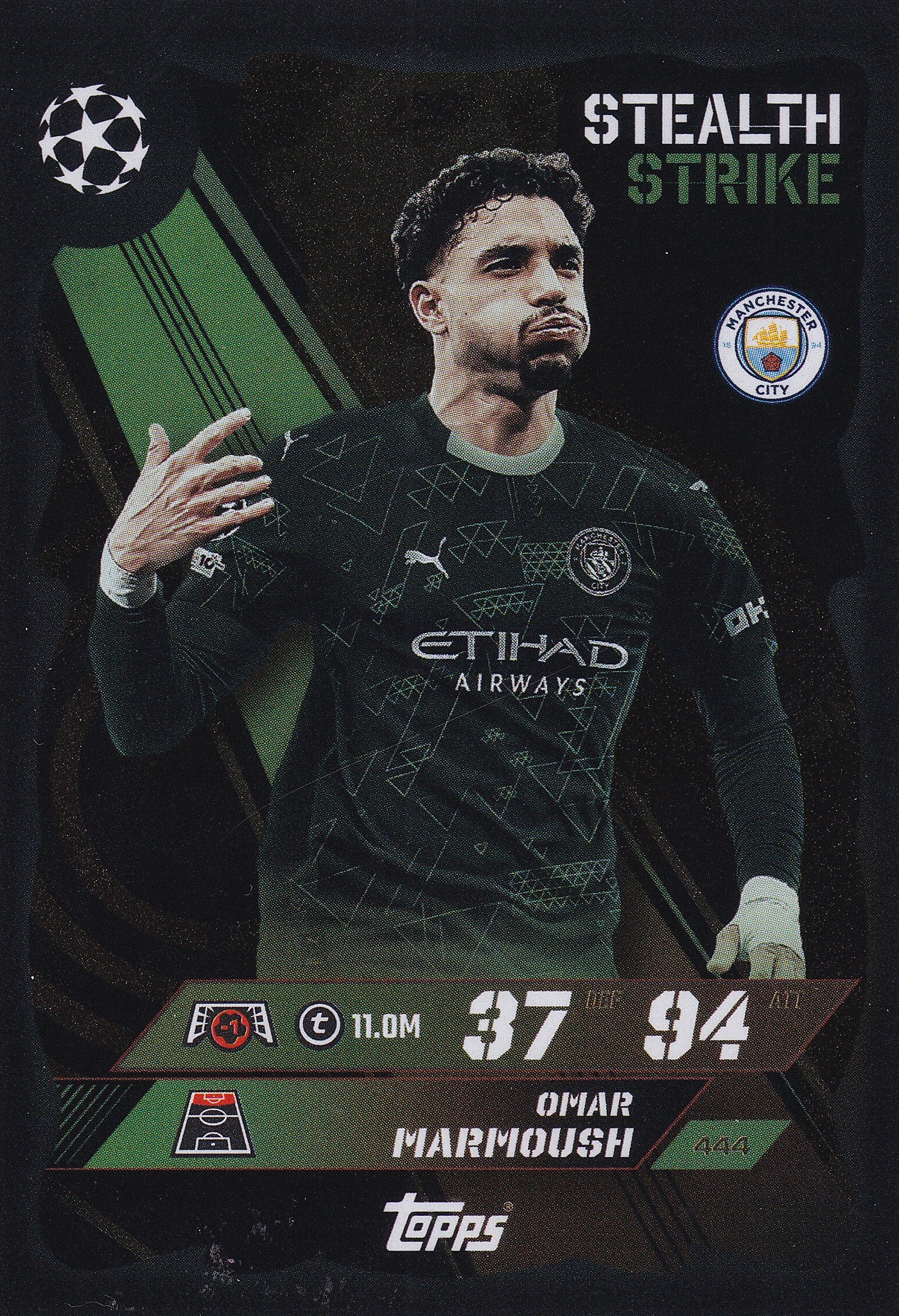 444. OMAR MARMOUSH - MANCHESTER CITY - STEALTH STRIKE