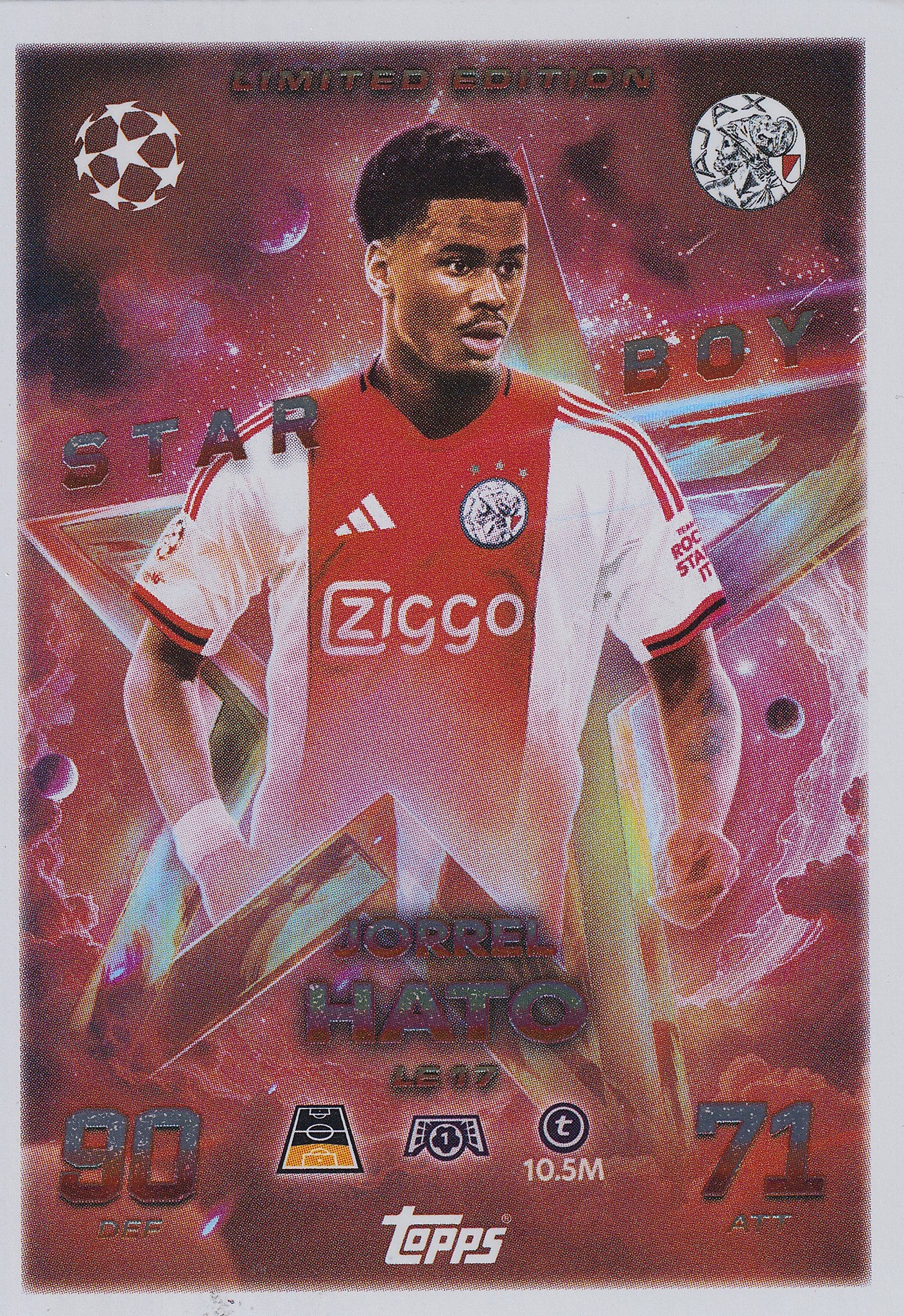 LE17. JORREL HATO - AFC AJAX - LIMITED EDITION