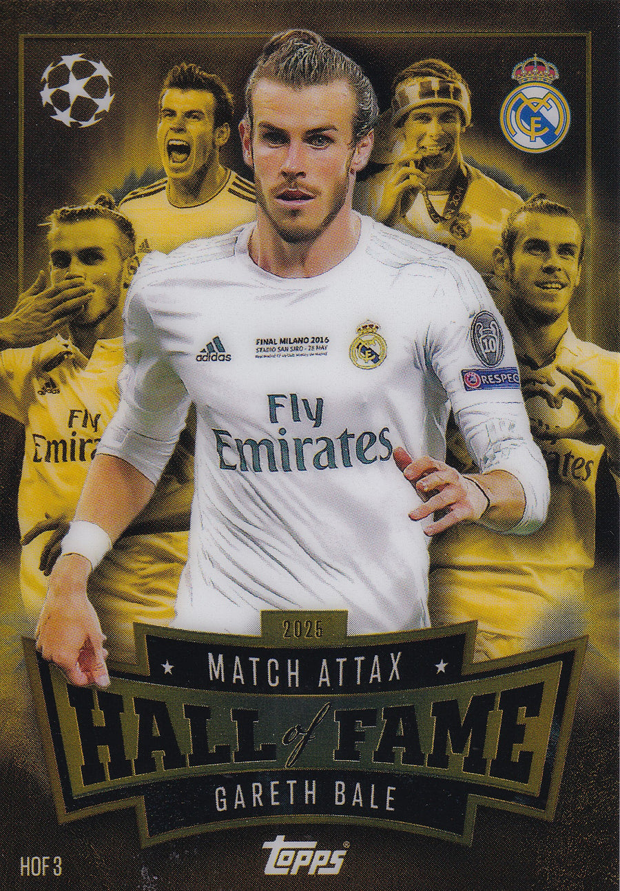 HOF-03. GARETH BALE - REAL MADRID C.F. - HALL OF FAME