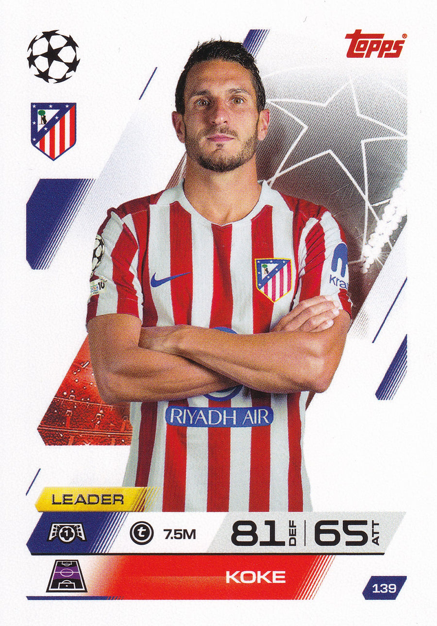 139. KOKE - ATLETICO DE MADRID - LEADER