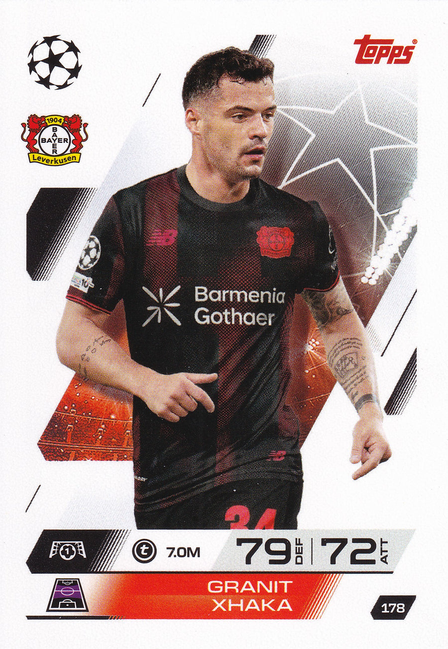 178. GRANIT XHAKA - BAYER 04 LEVERKUSEN
