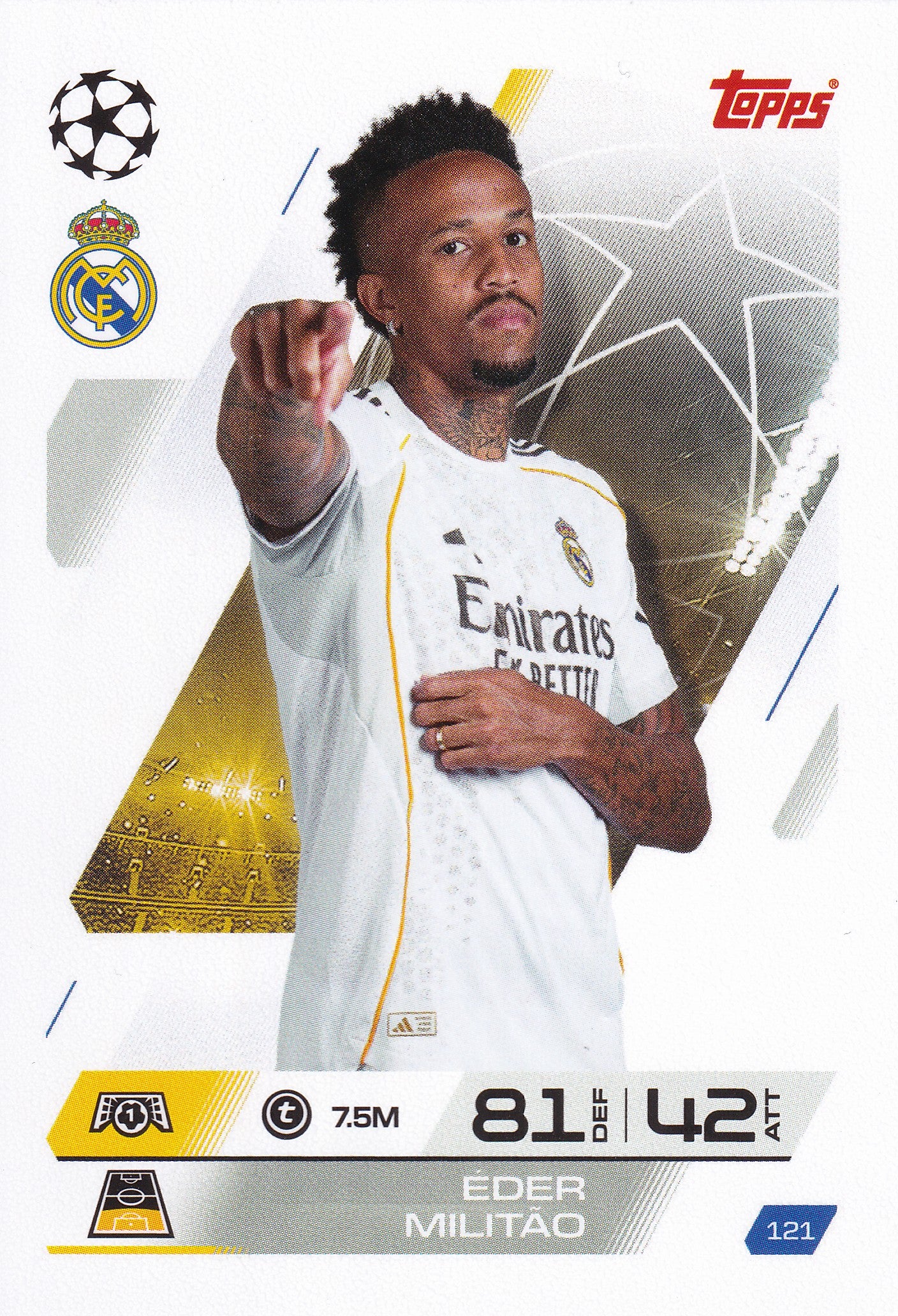 121. EDER MILITAO - REAL MADRID C.F.
