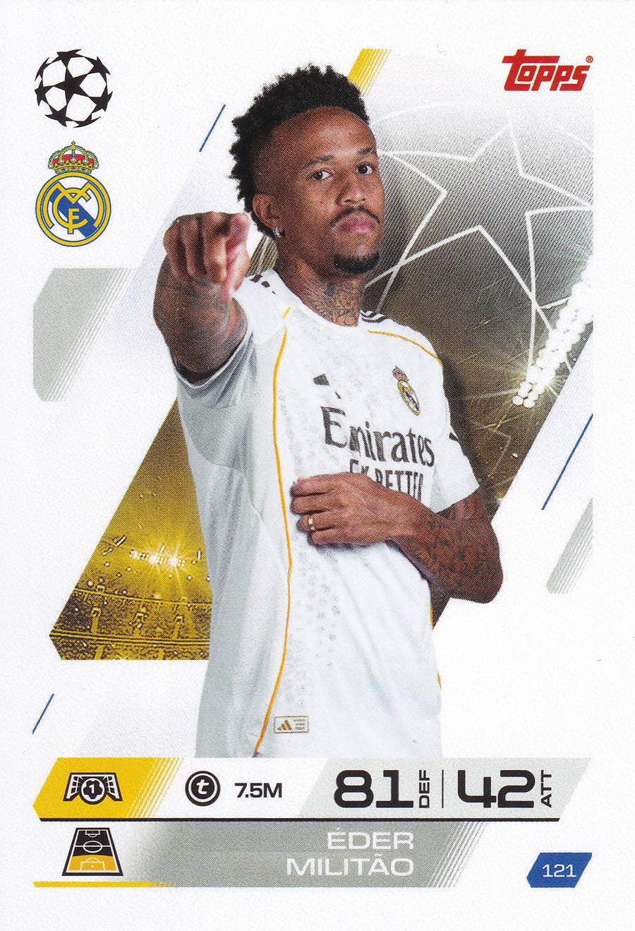 121. EDER MILITAO - REAL MADRID C.F.