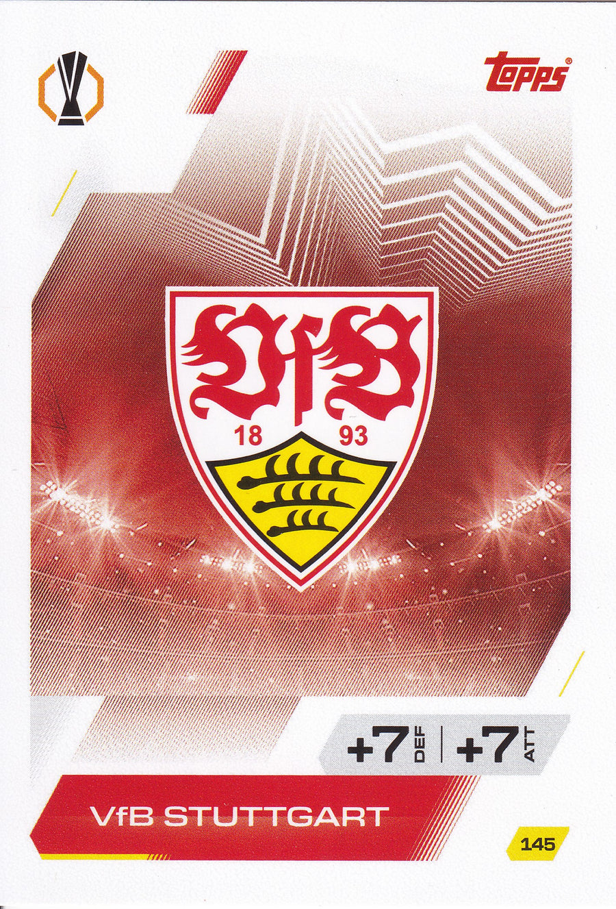 145. VFB STUTTGART - CLUB BADGE