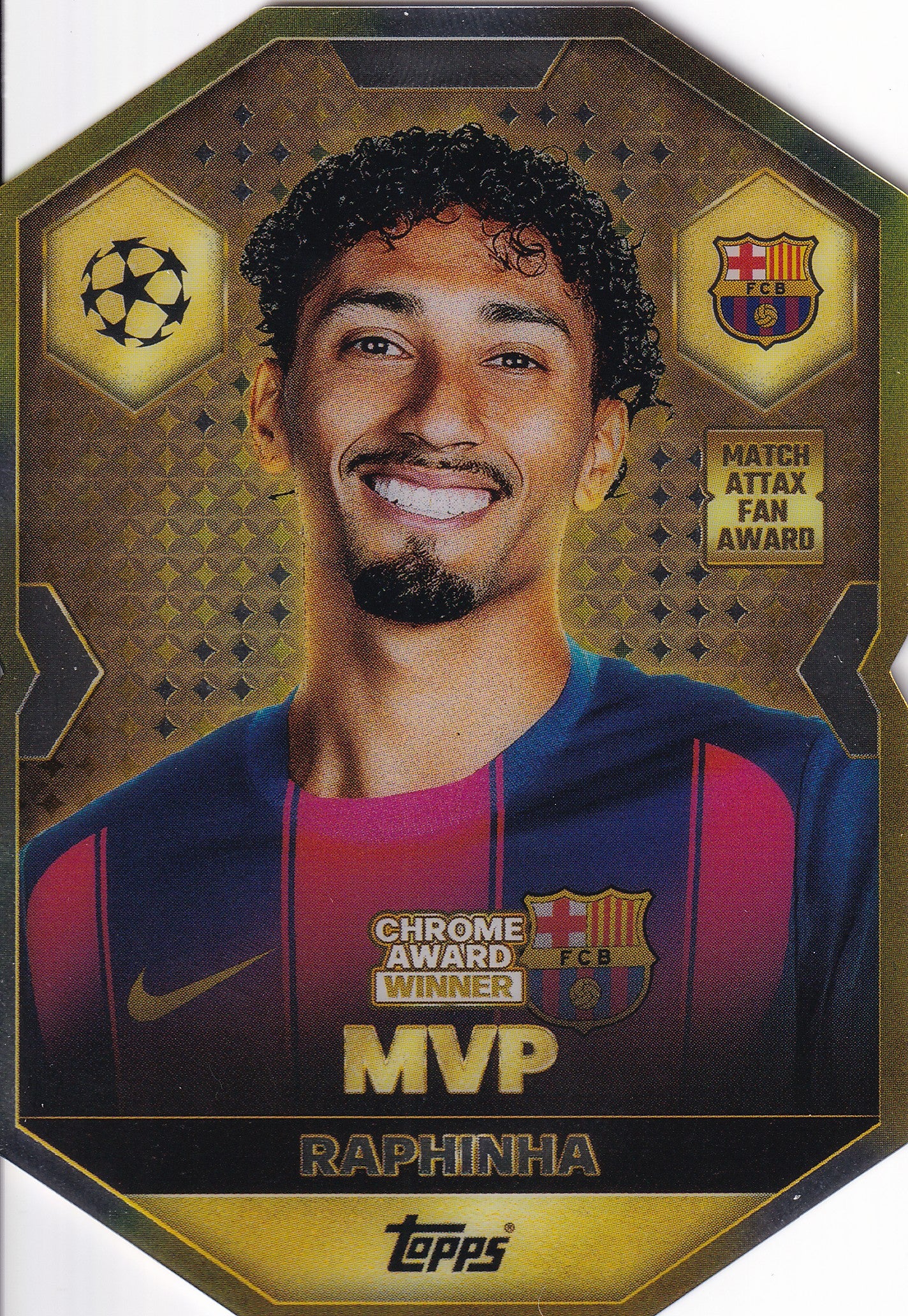 CA-01. RAPINHA - FC BARCELONA - MVP