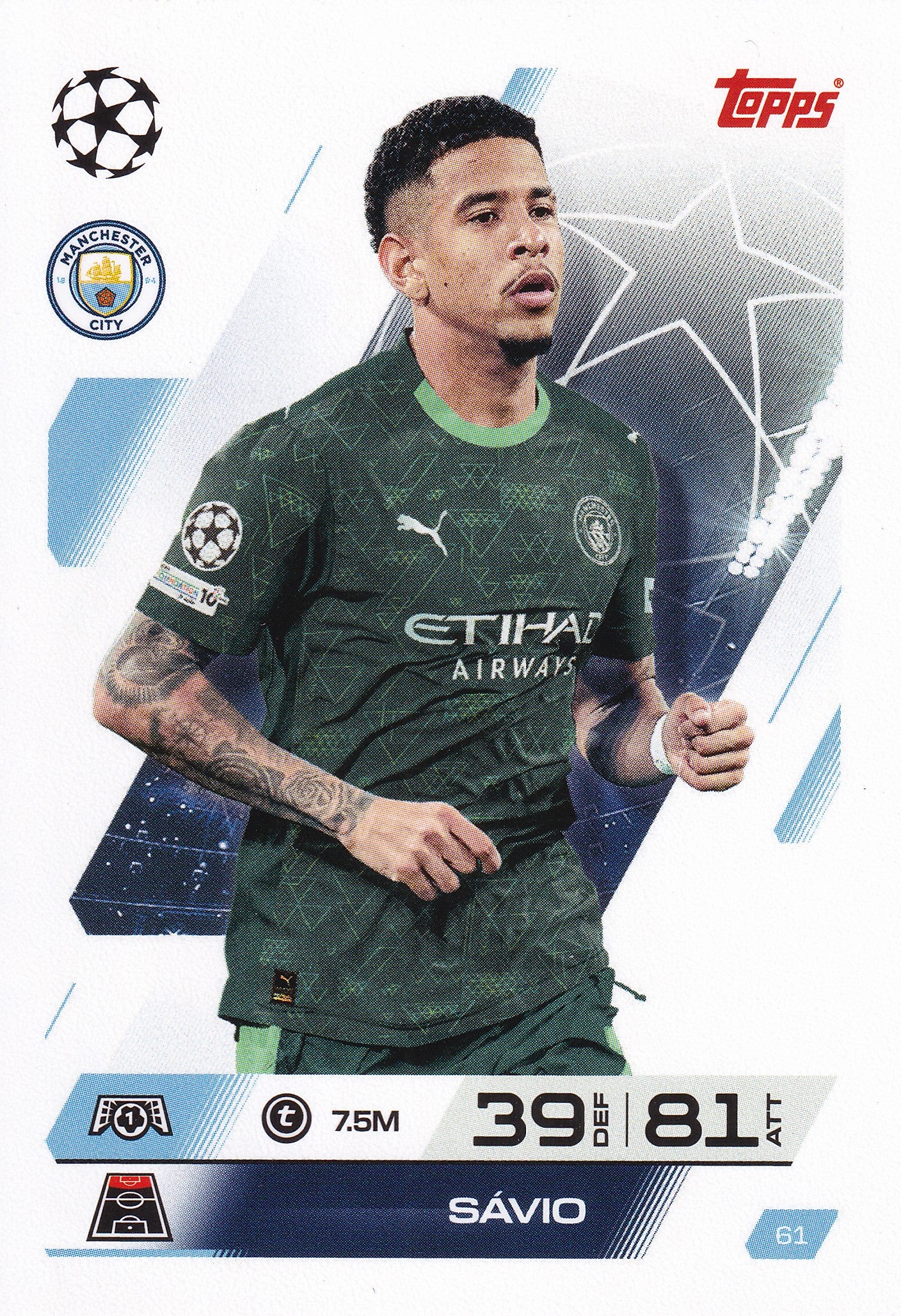 061. SAVIO - MANCHESTER CITY