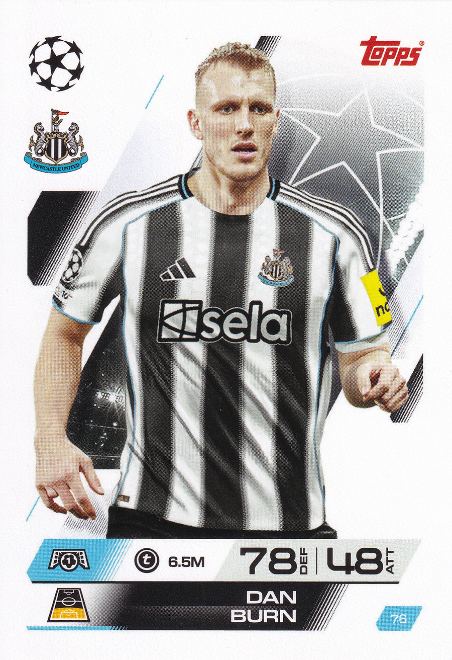 076. DAN BURN - NEWCASTLE UNITED