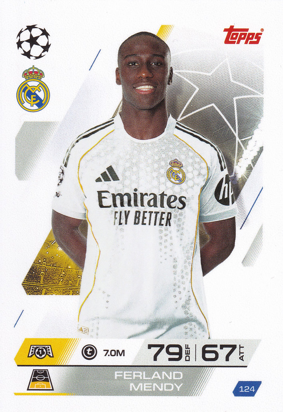 124. FERLAND MENDY - REAL MADRID C.F.