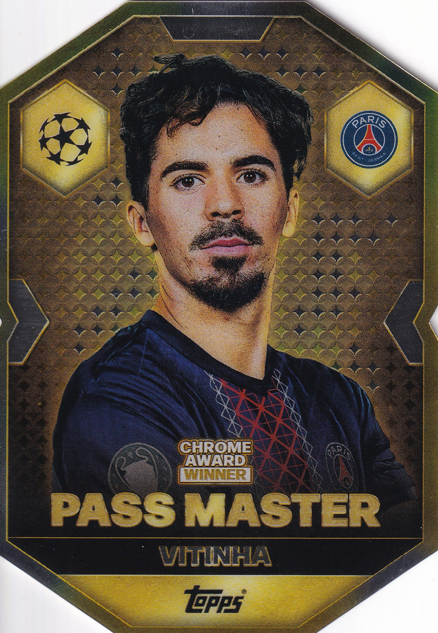 CA-12. VITINHA - PARIS SAINT-GERMAIN - PASS MASTER