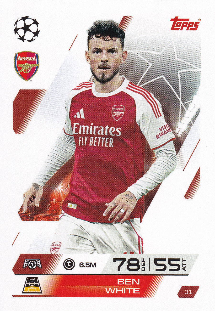 031. BEN WHITE - ARSENAL FC