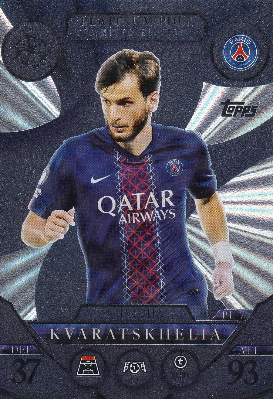 PL7. KVARATSKHELIA - PARIS SAINT-GERMAIN - PLATINUM PULL