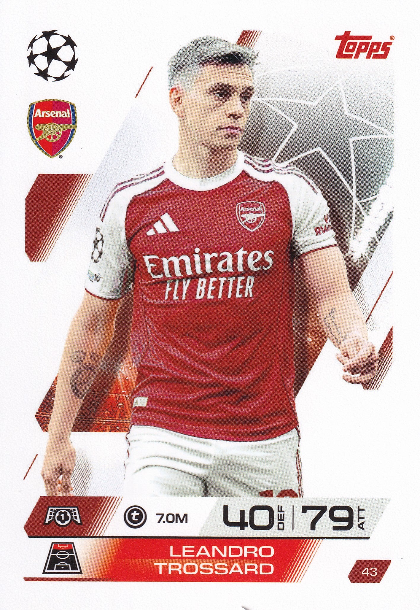 043. LEANDRO TROSSARD - ARSENAL FC