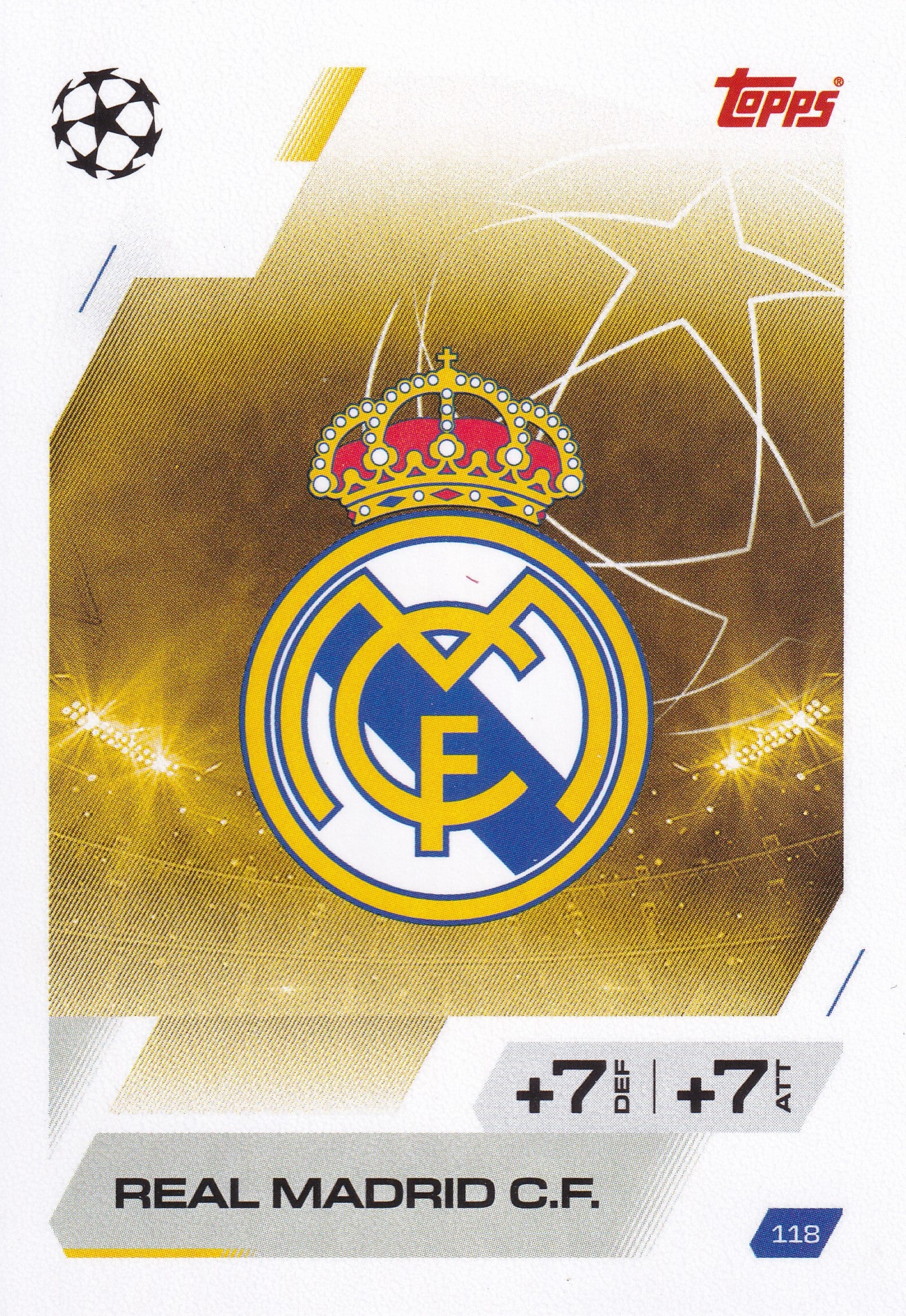118. REAL MADRID C.F. - CLUB BADGE