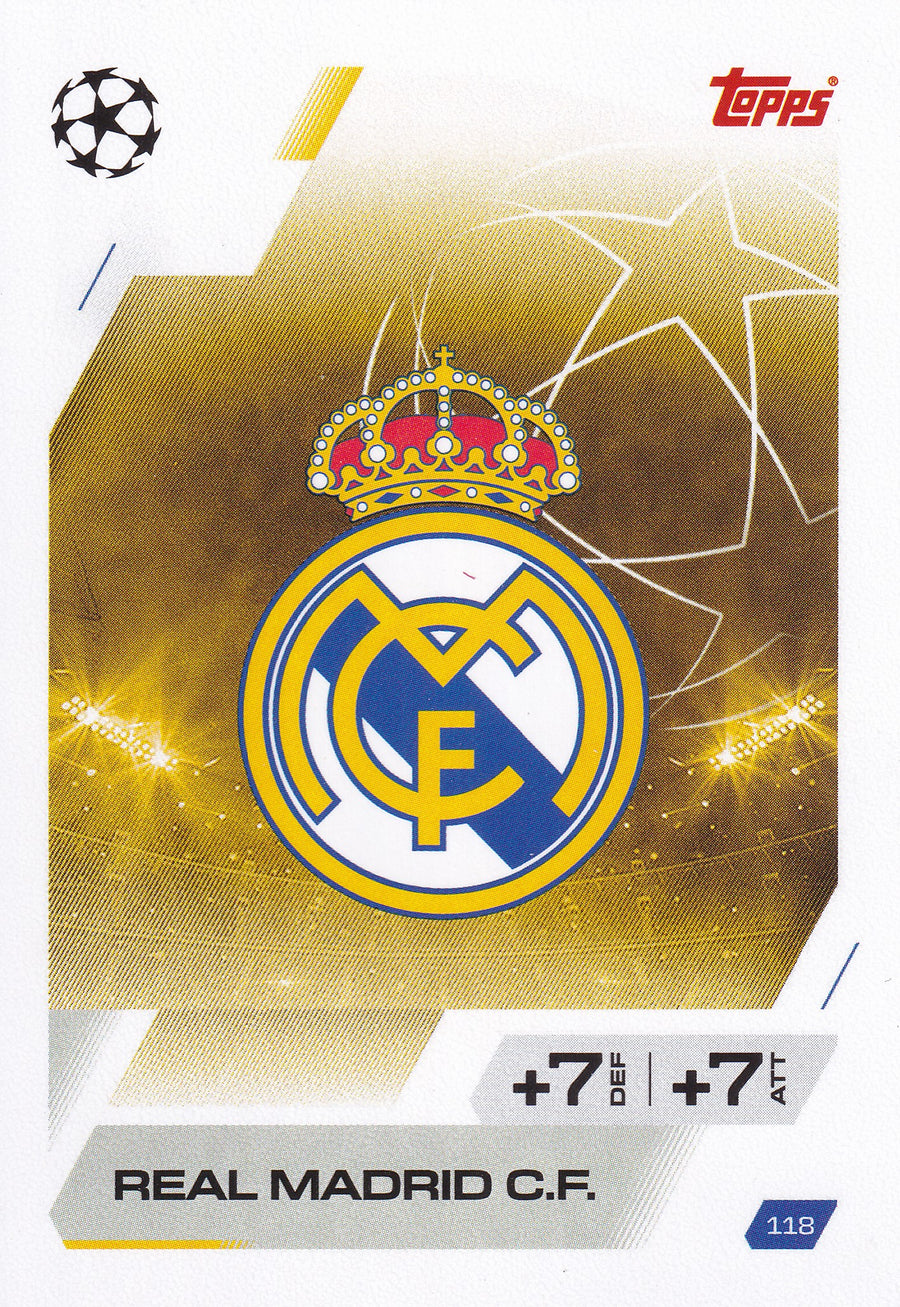 118. REAL MADRID C.F. - CLUB BADGE