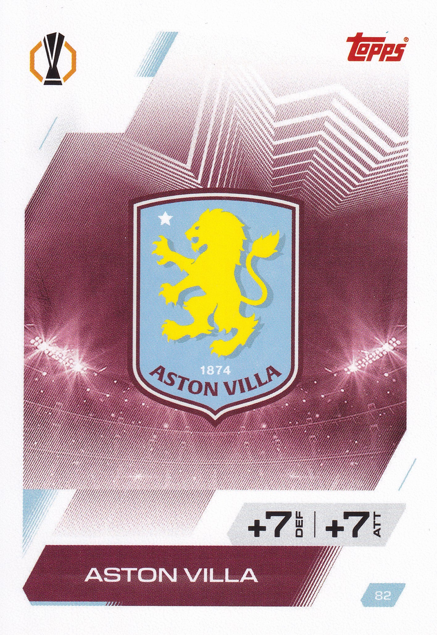 082. ASTON VILLA - CLUB BADGE