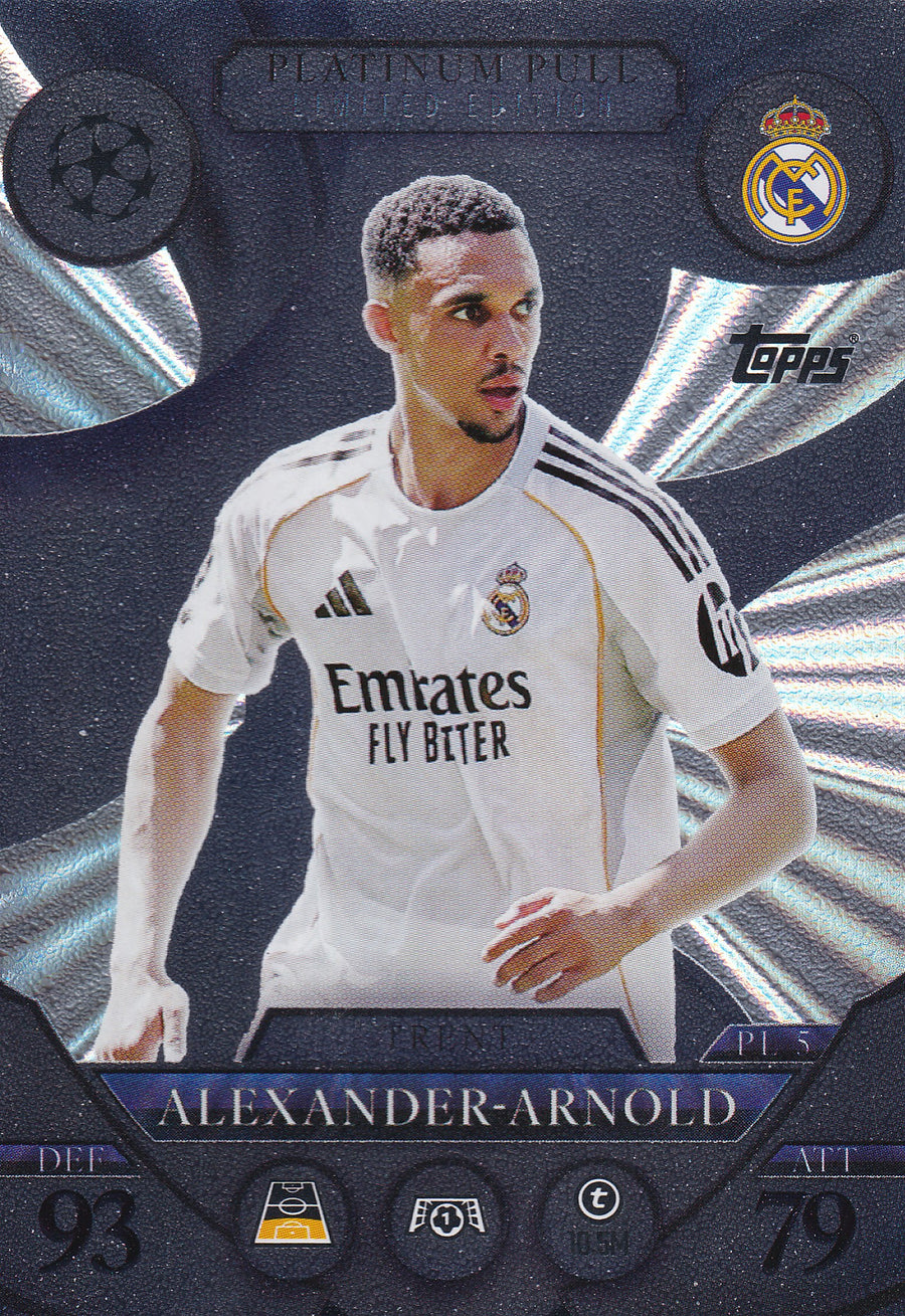 PL5. TRENT ALEXANDER-ARNOLD - REAL MADRID C.F. - PLATINUM PULL