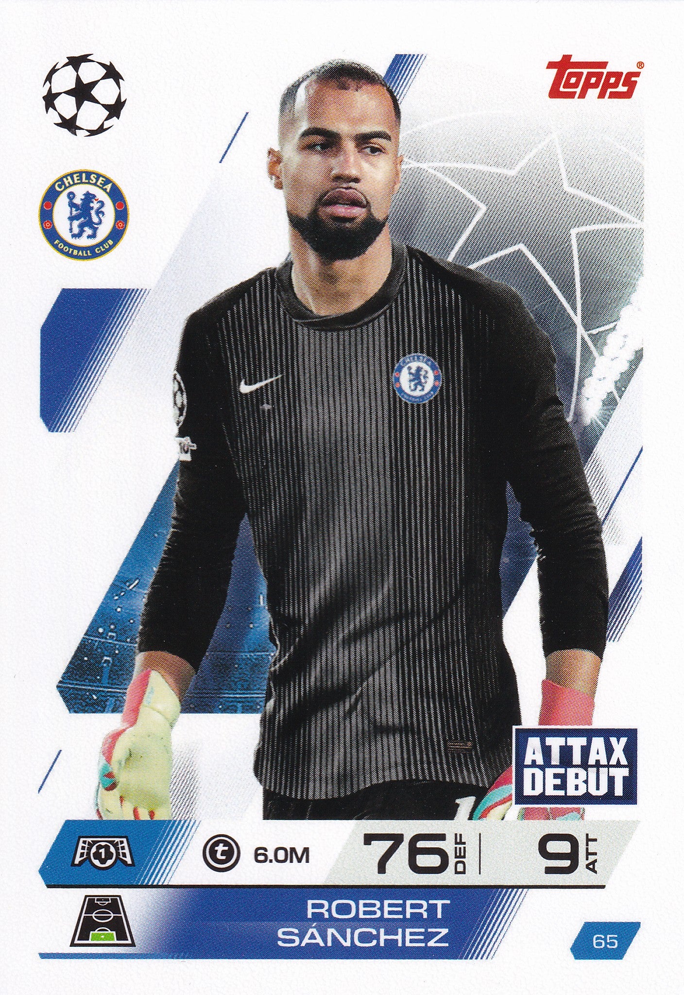 065. ROBERT SANCHEZ - CHELSEA FC - ATTAX DEBUT