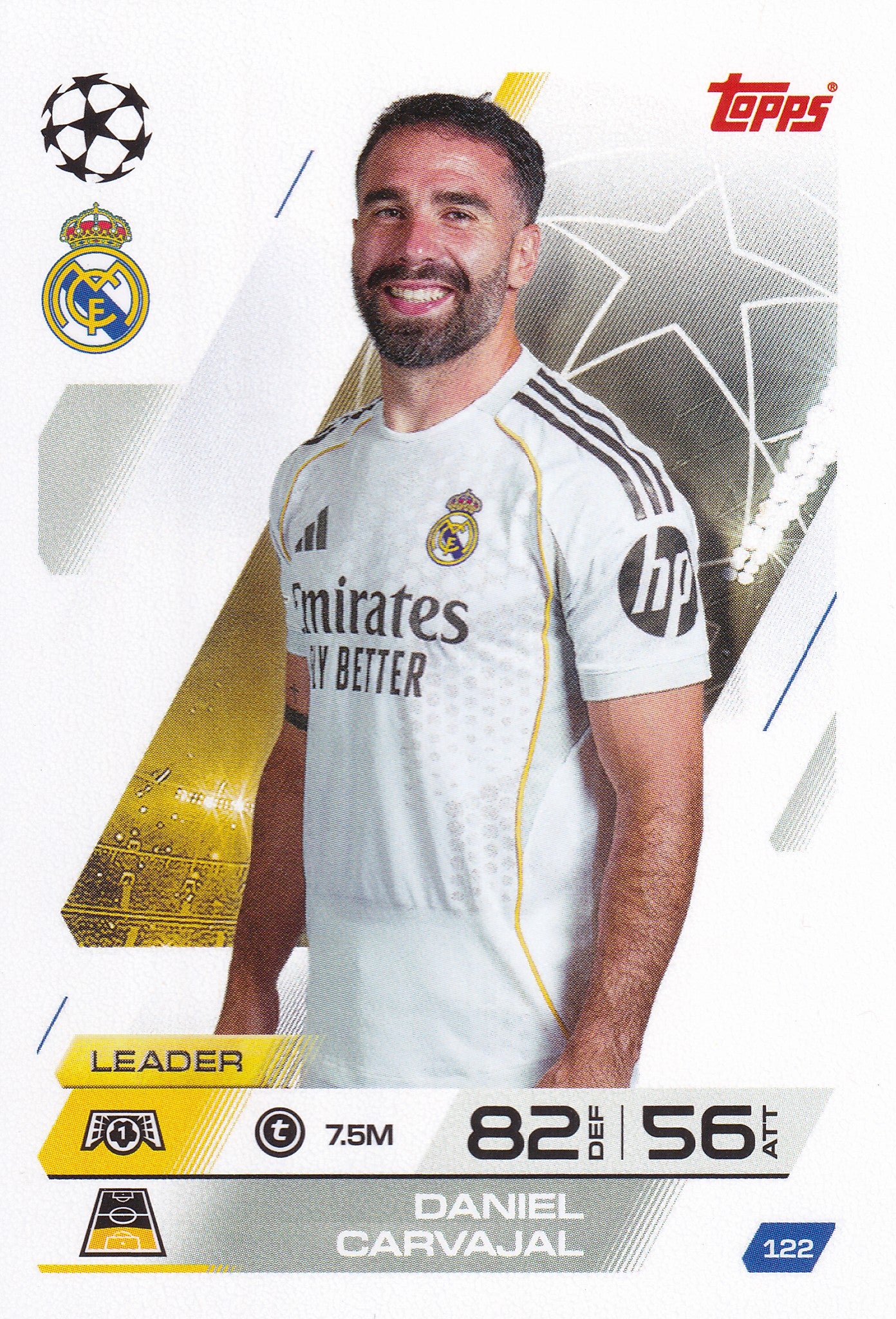 122. DANIEL CARVAJAL - REAL MADRID C.F. - LEADER