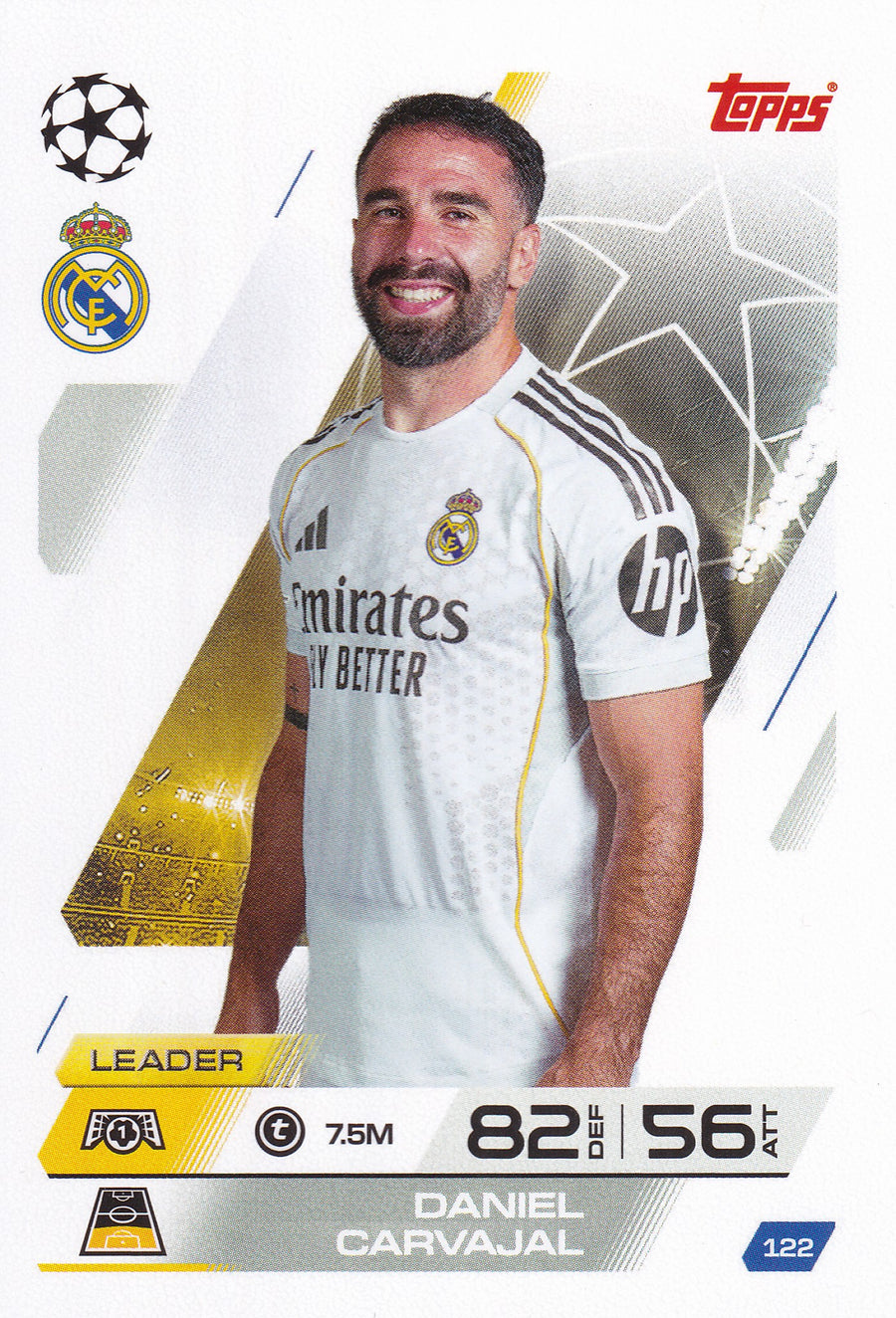 122. DANIEL CARVAJAL - REAL MADRID C.F. - LEADER