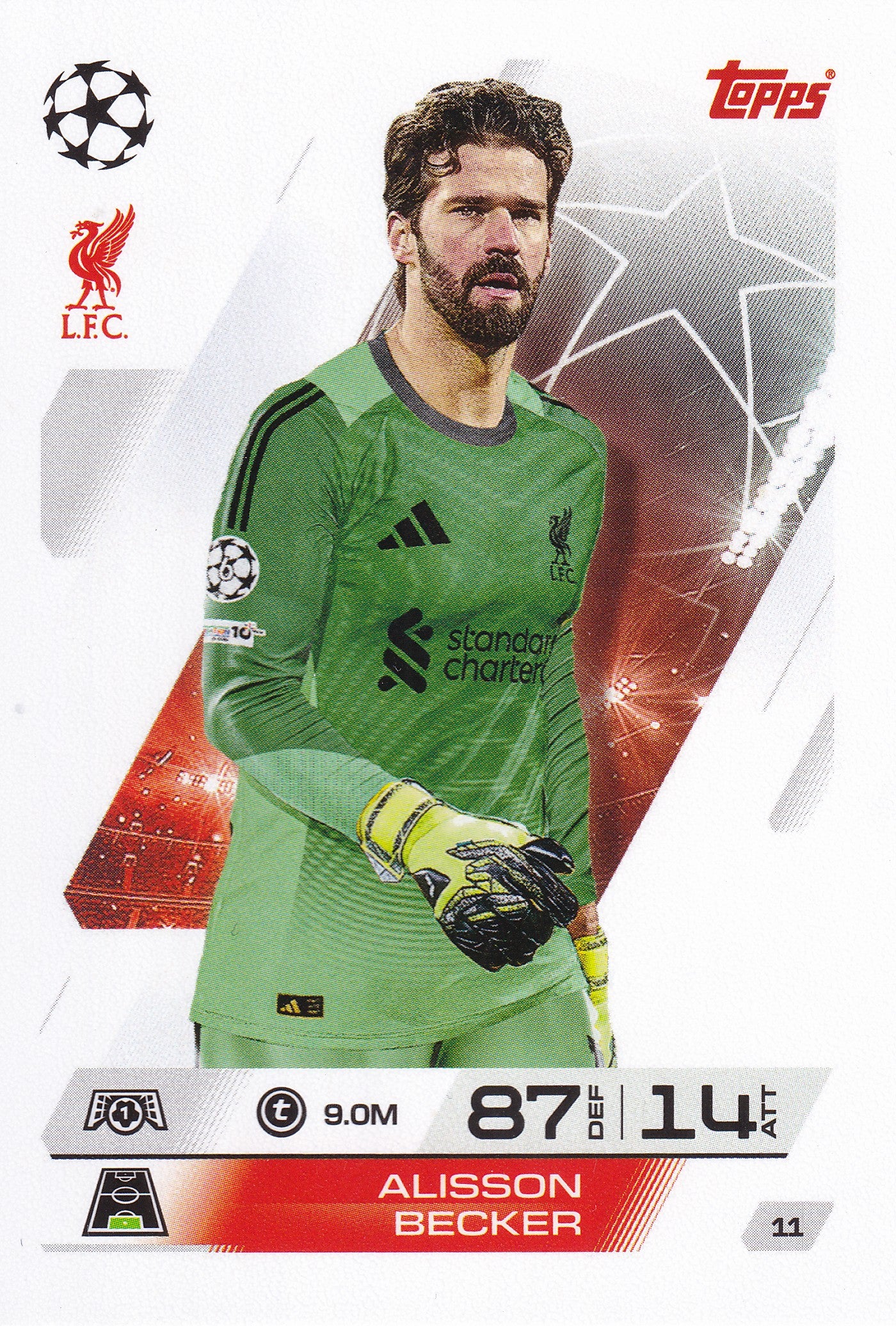 011. ALISSON BECKER - LIVERPOOL FC