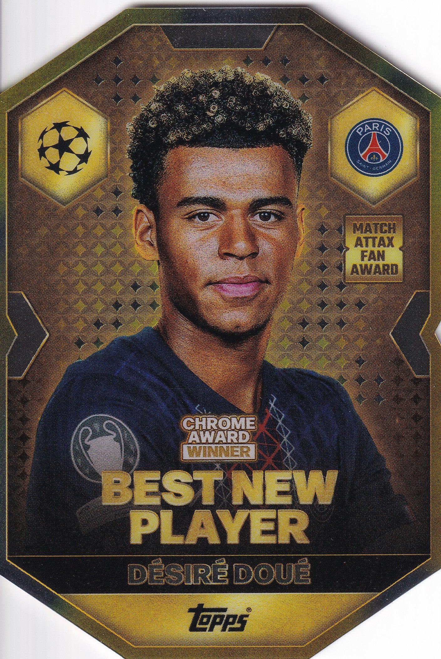 CA-02. DESIRE DOUE - PARIS SAINT-GERMAIN - BEST NEW PLAYER