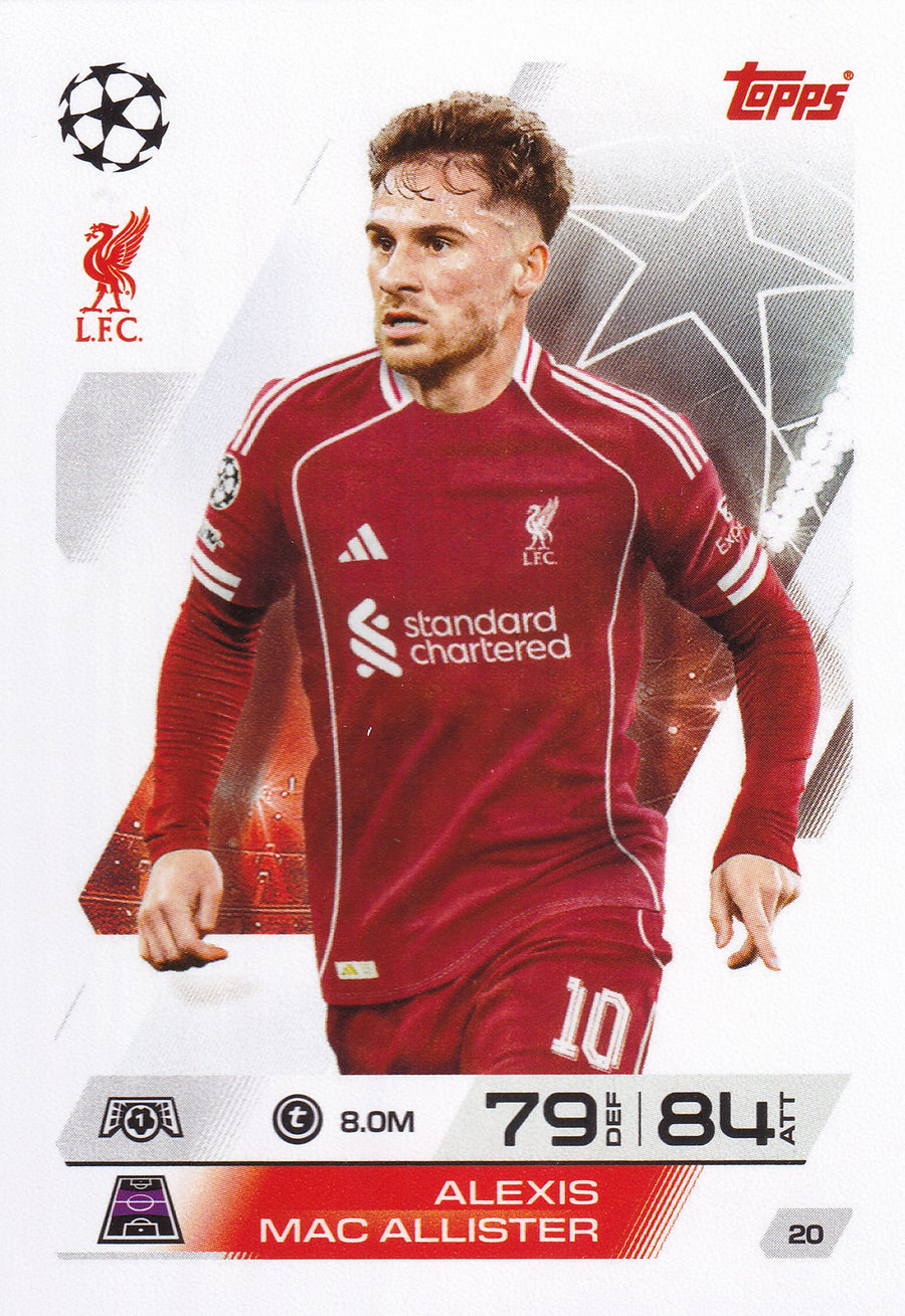 020. ALEXIS MAC ALLISTER - LIVERPOOL FC