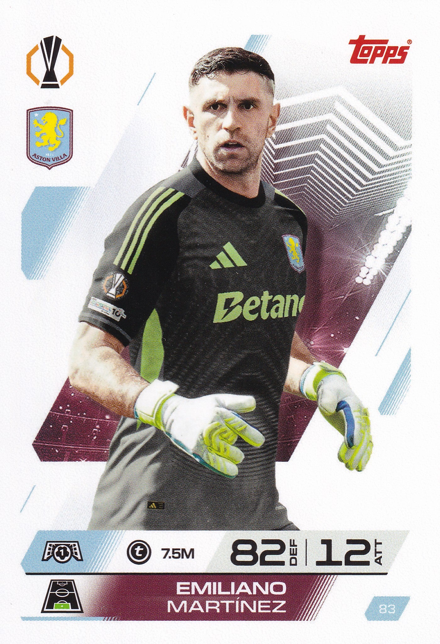 083. EMILIANO MARTINEZ - ASTON VILLA