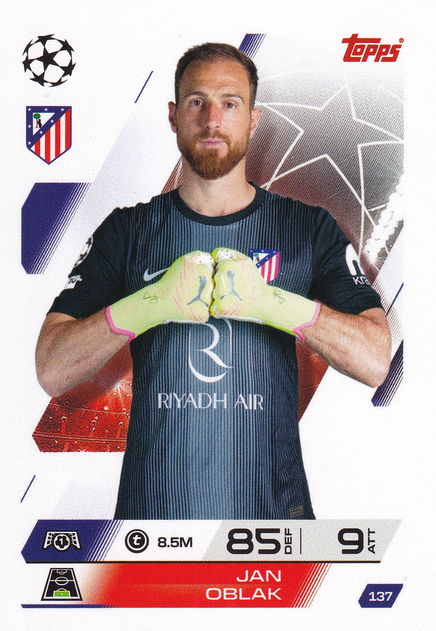 137. JAN OBLAK - ATLETICO DE MADRID