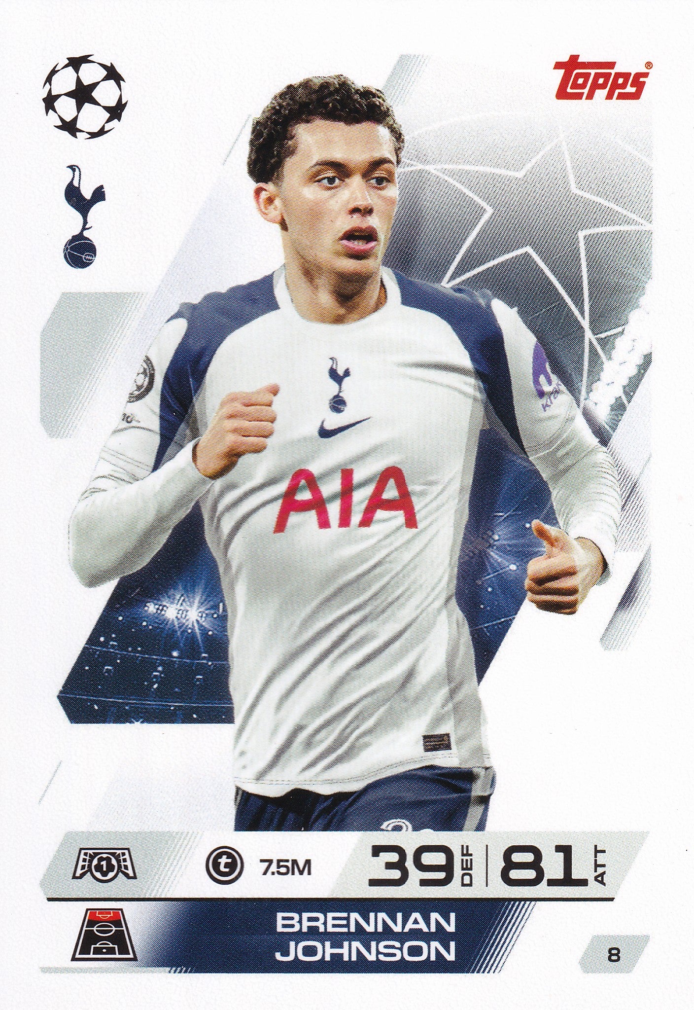 008. BRENNAN JOHNSON - TOTTENHAM HOTSPUR
