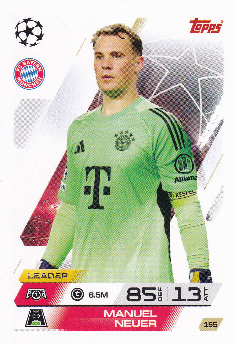 155. MANUEL NEUER - FC BAYERN MUNCHEN - LEADER