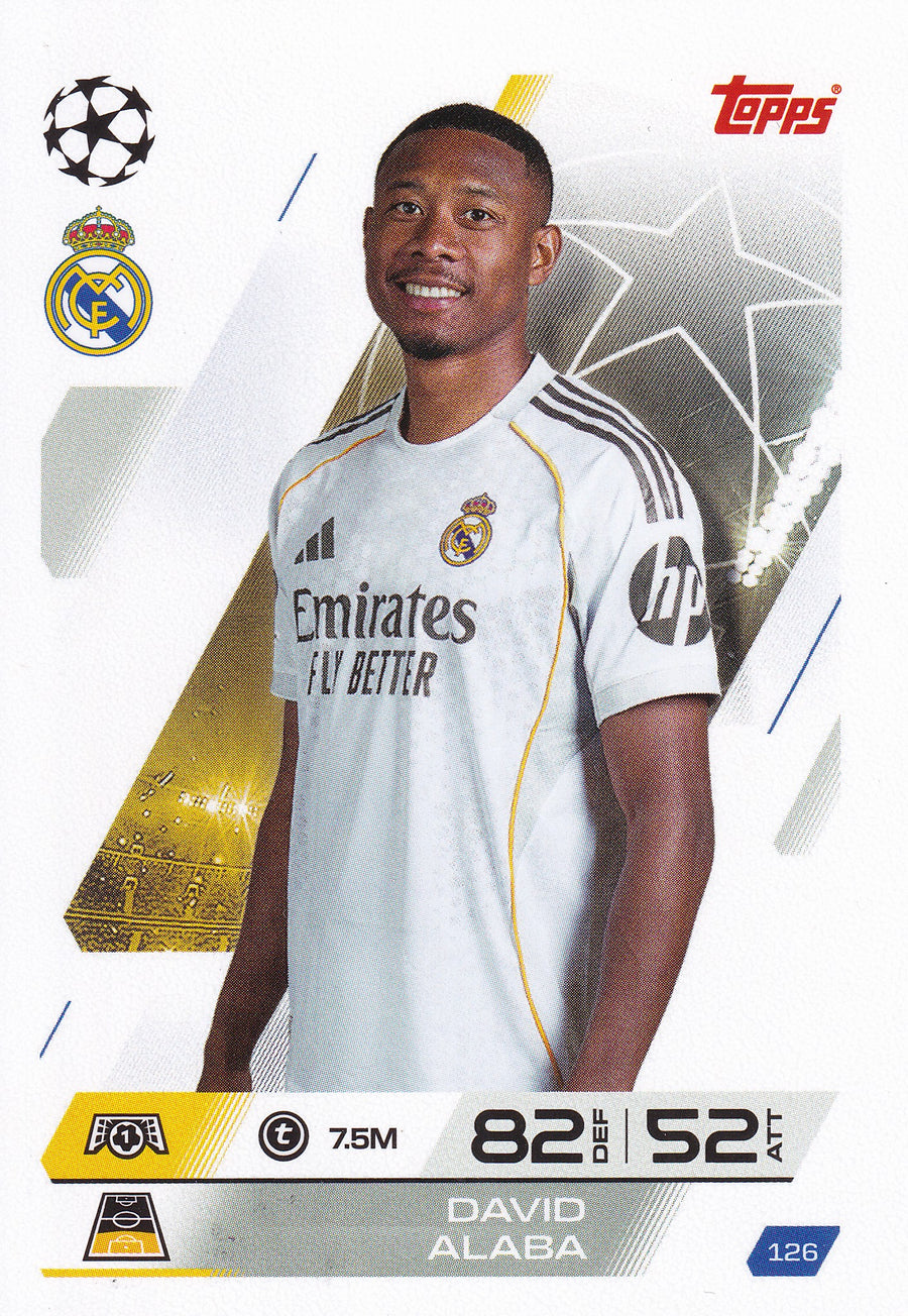 126. DAVID ALABA - REAL MADRID C.F.