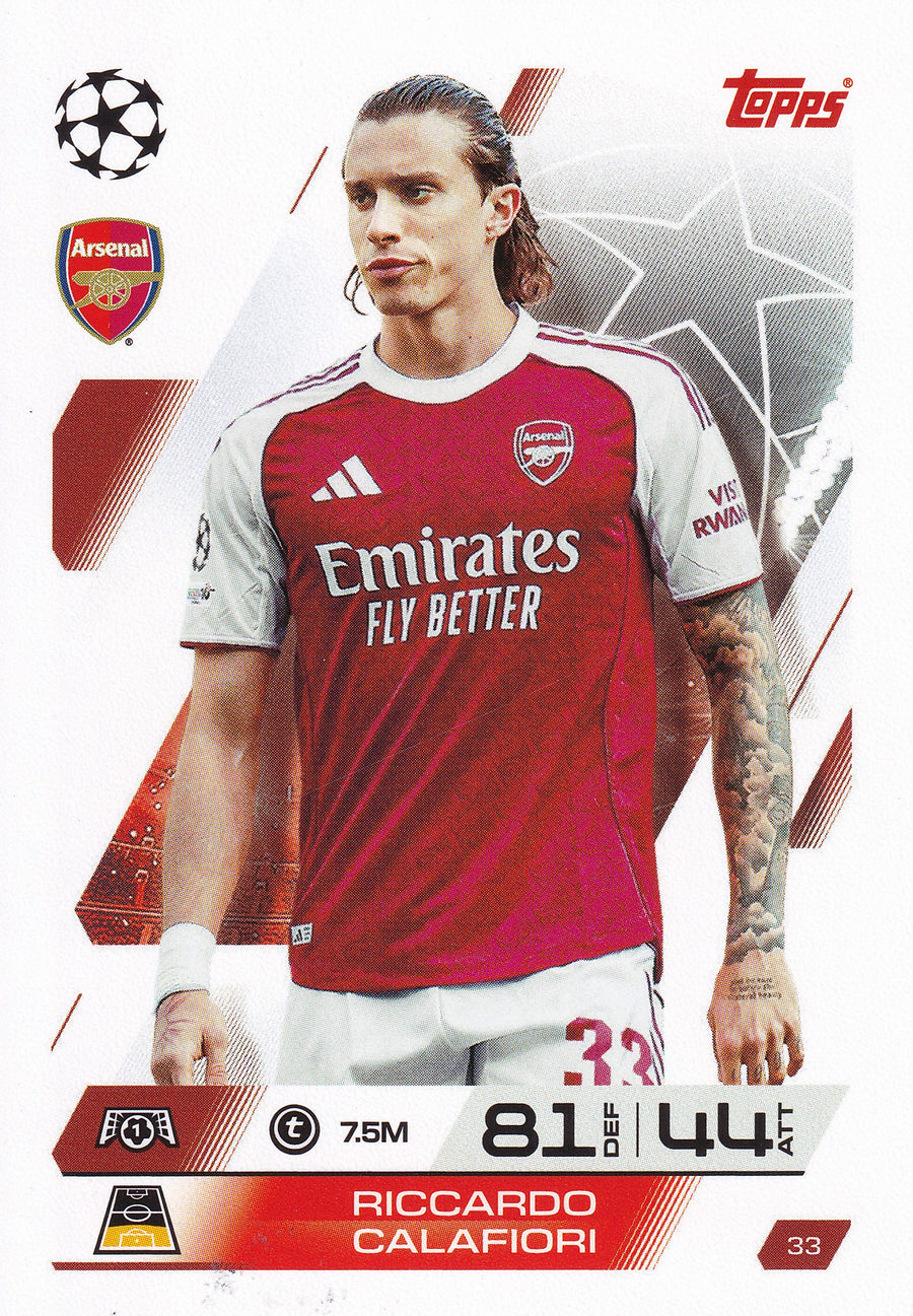 033. RICCARDO CALAFIORI - ARSENAL