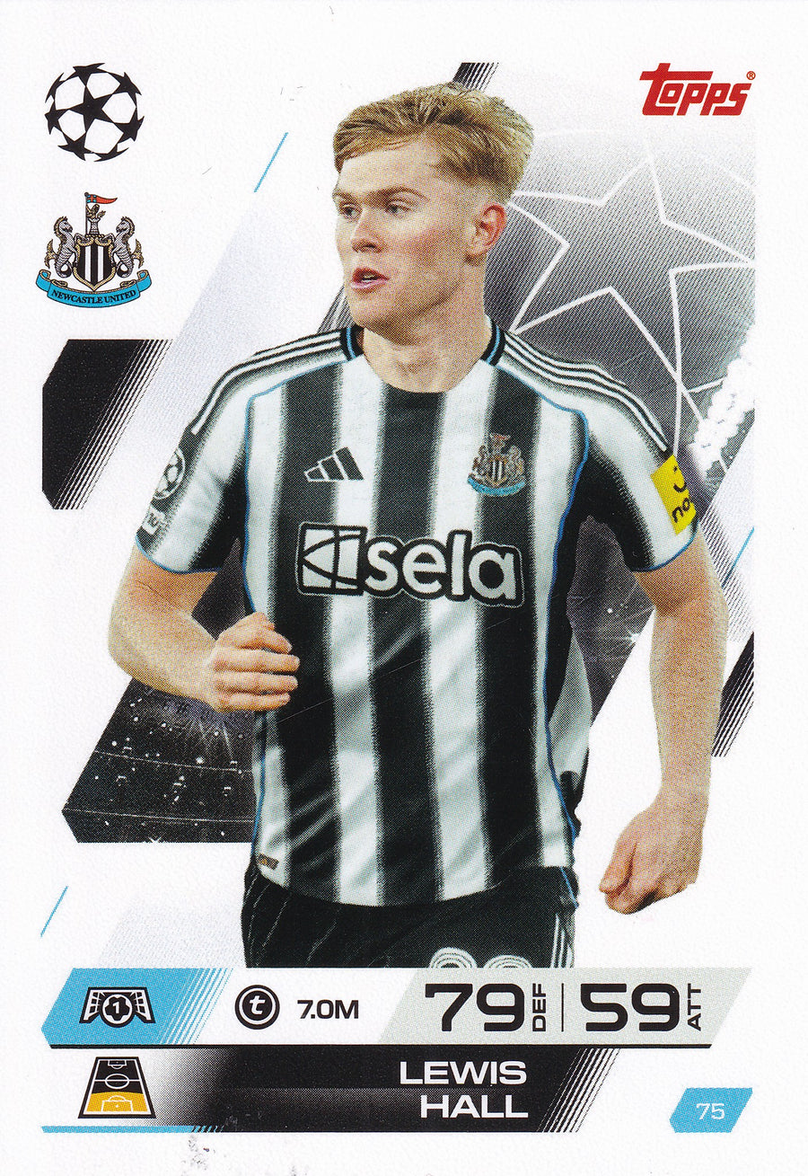 075. LEWIS HALL - NEWCASTLE UNITED