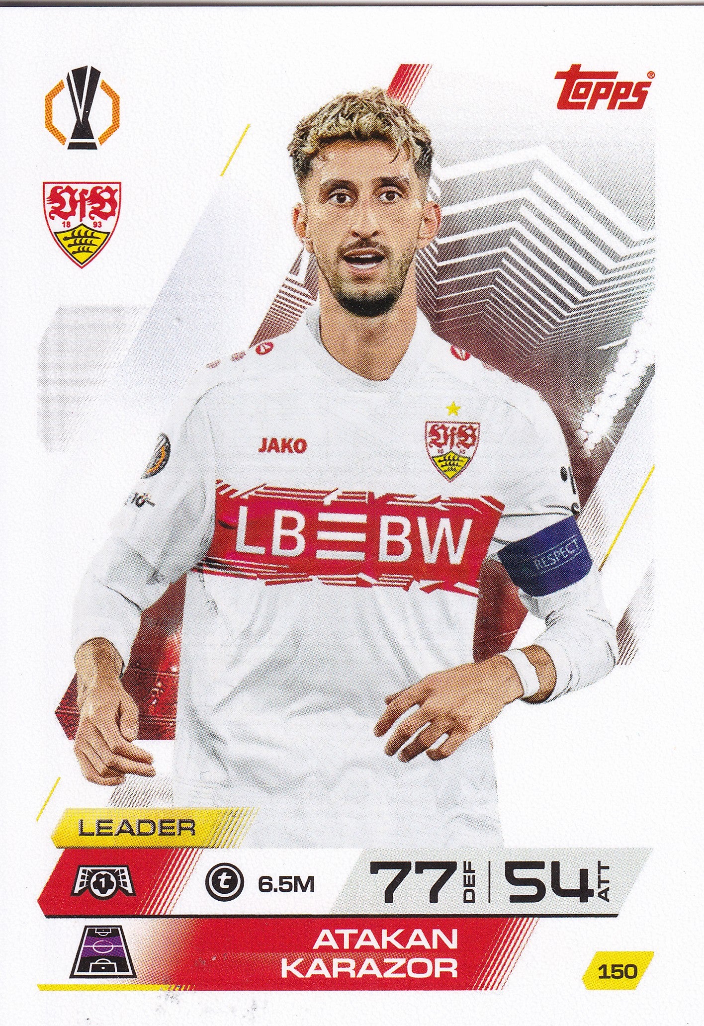 150. ATAKAN KARAZOR - VFB STUTTGART - LEADER